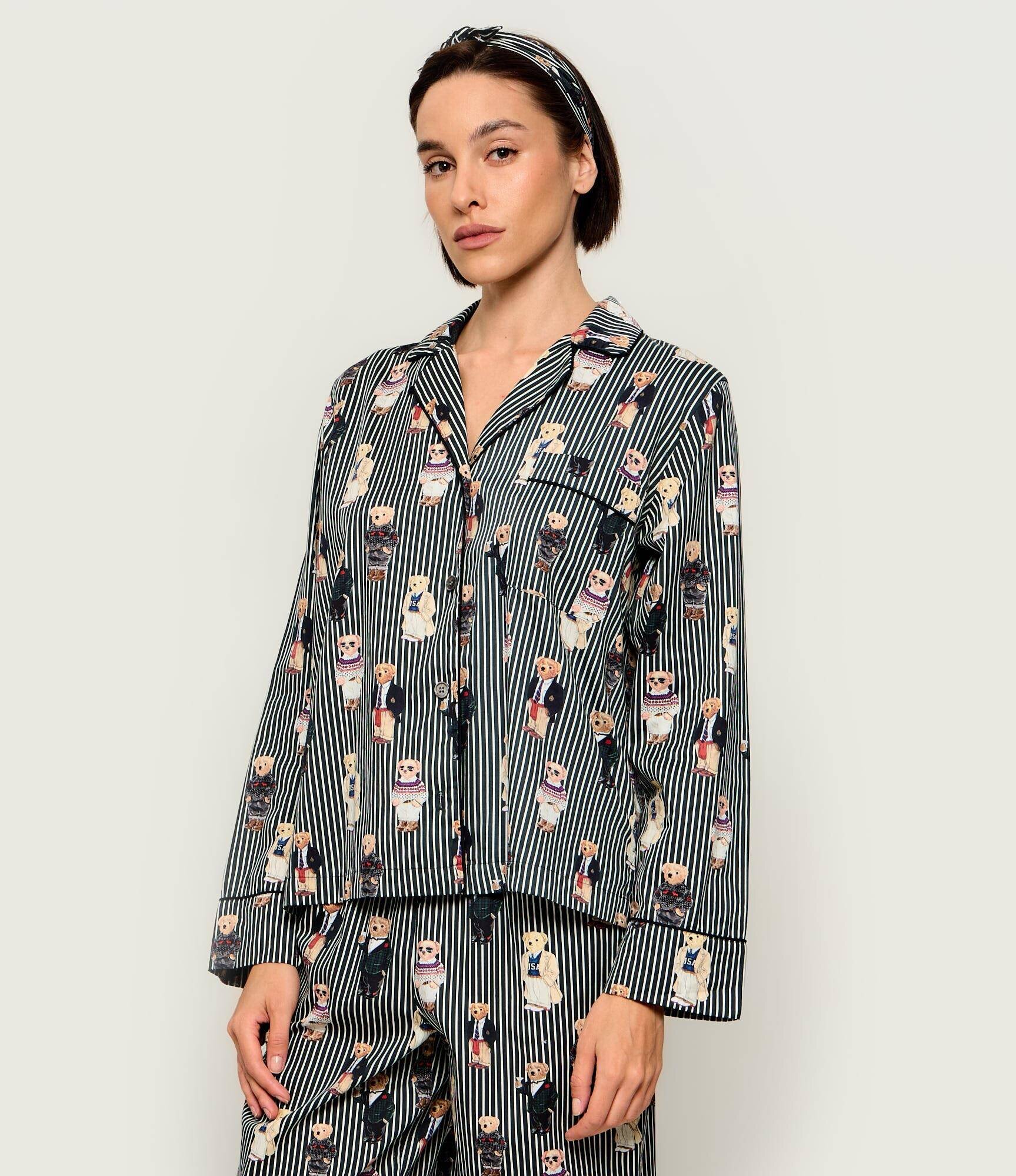 Polo Ralph Lauren Pijama+bentiță Iconic Bear | Relaxed fit