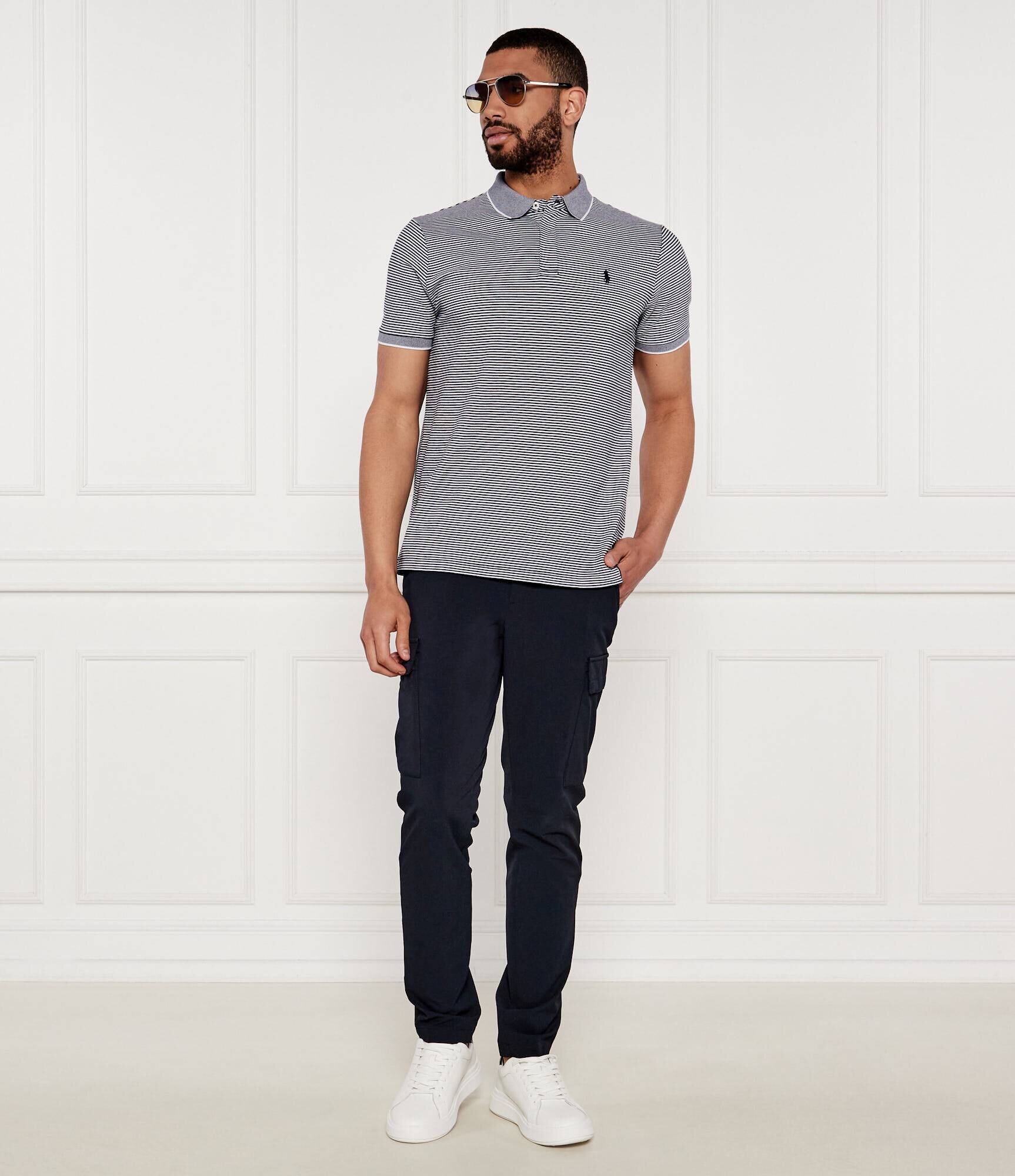 Polo Ralph Lauren Polo | Custom slim fit plasă stretch