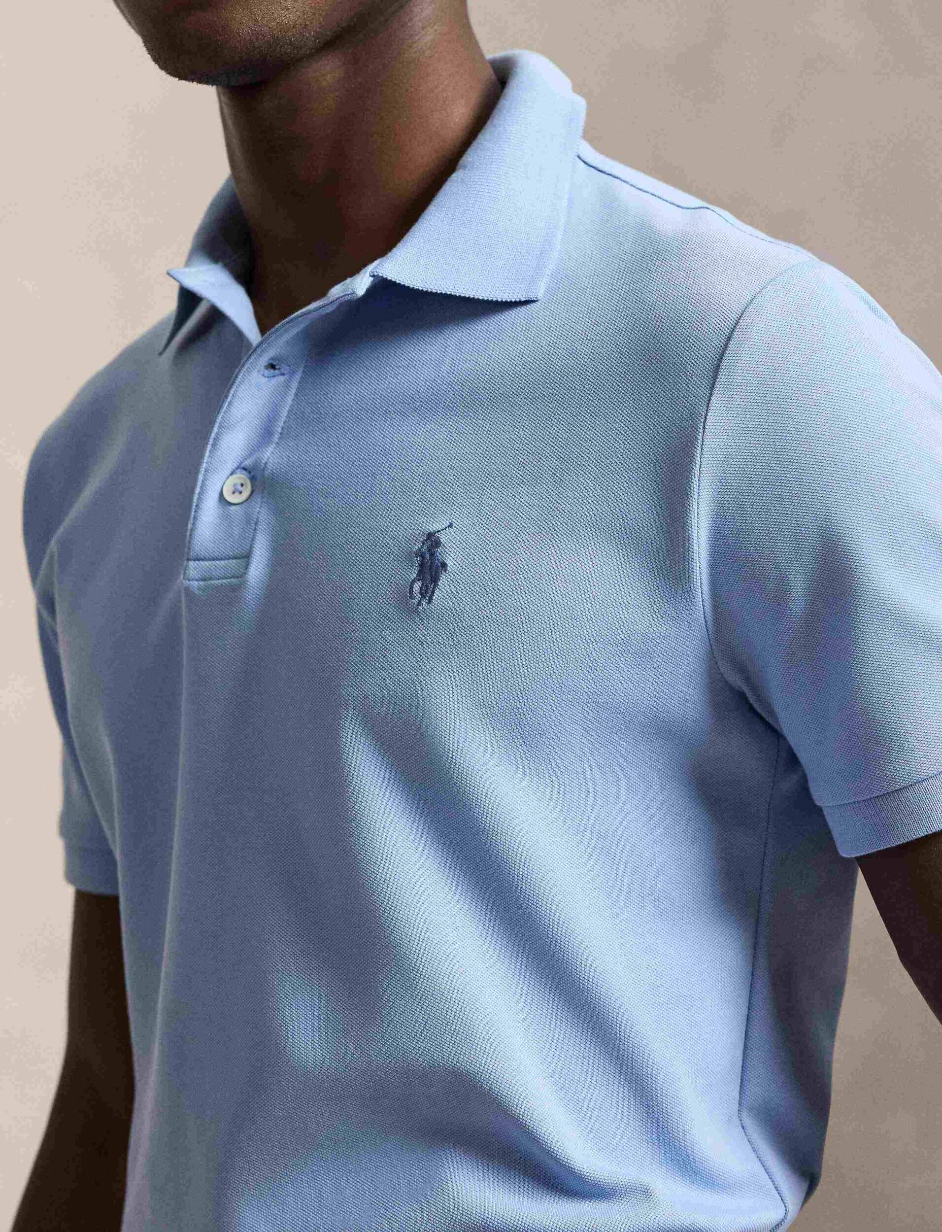 Polo Ralph Lauren Polo | Custom slim fit plasă stretch