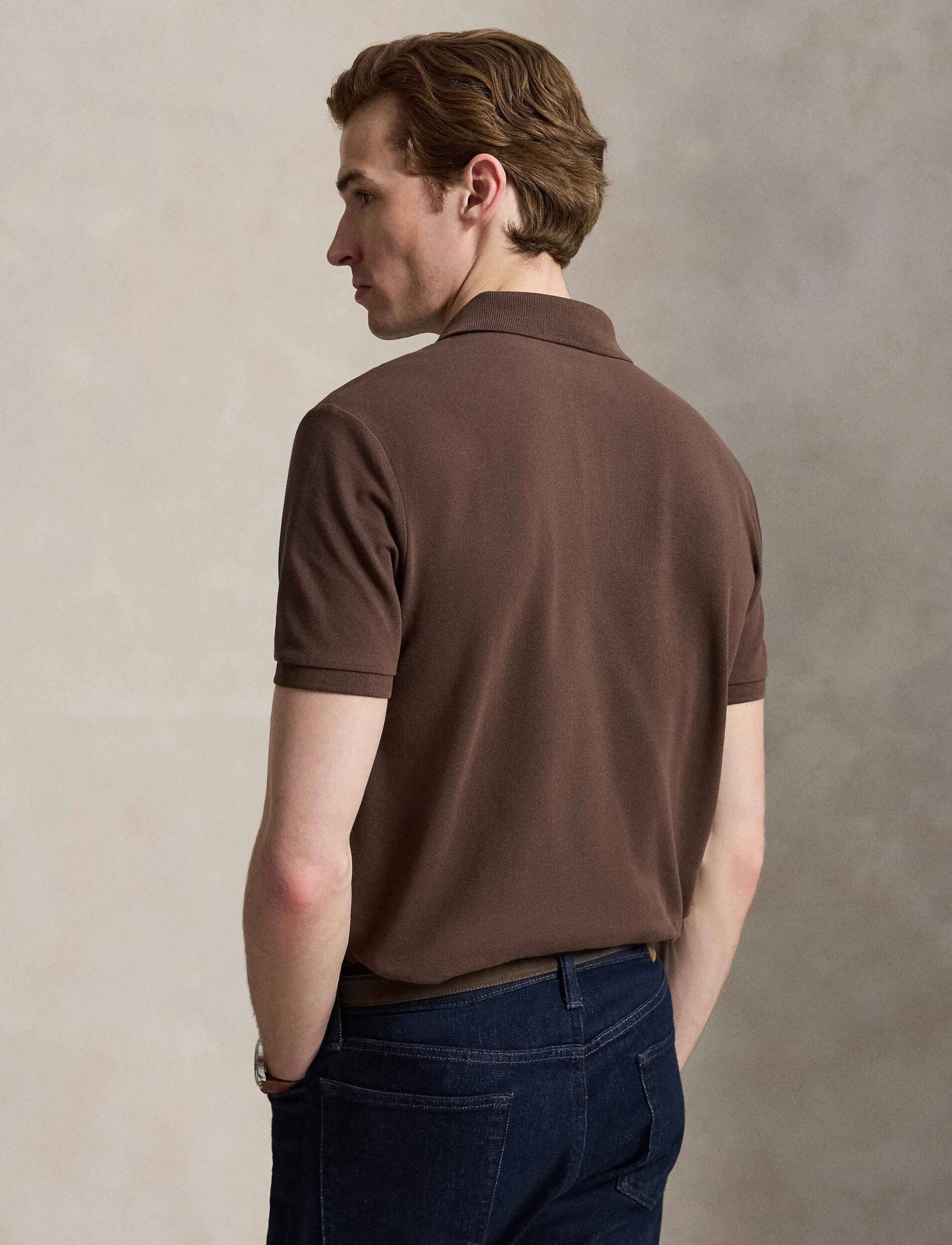 Polo Ralph Lauren Polo | Custom slim fit plasă stretch