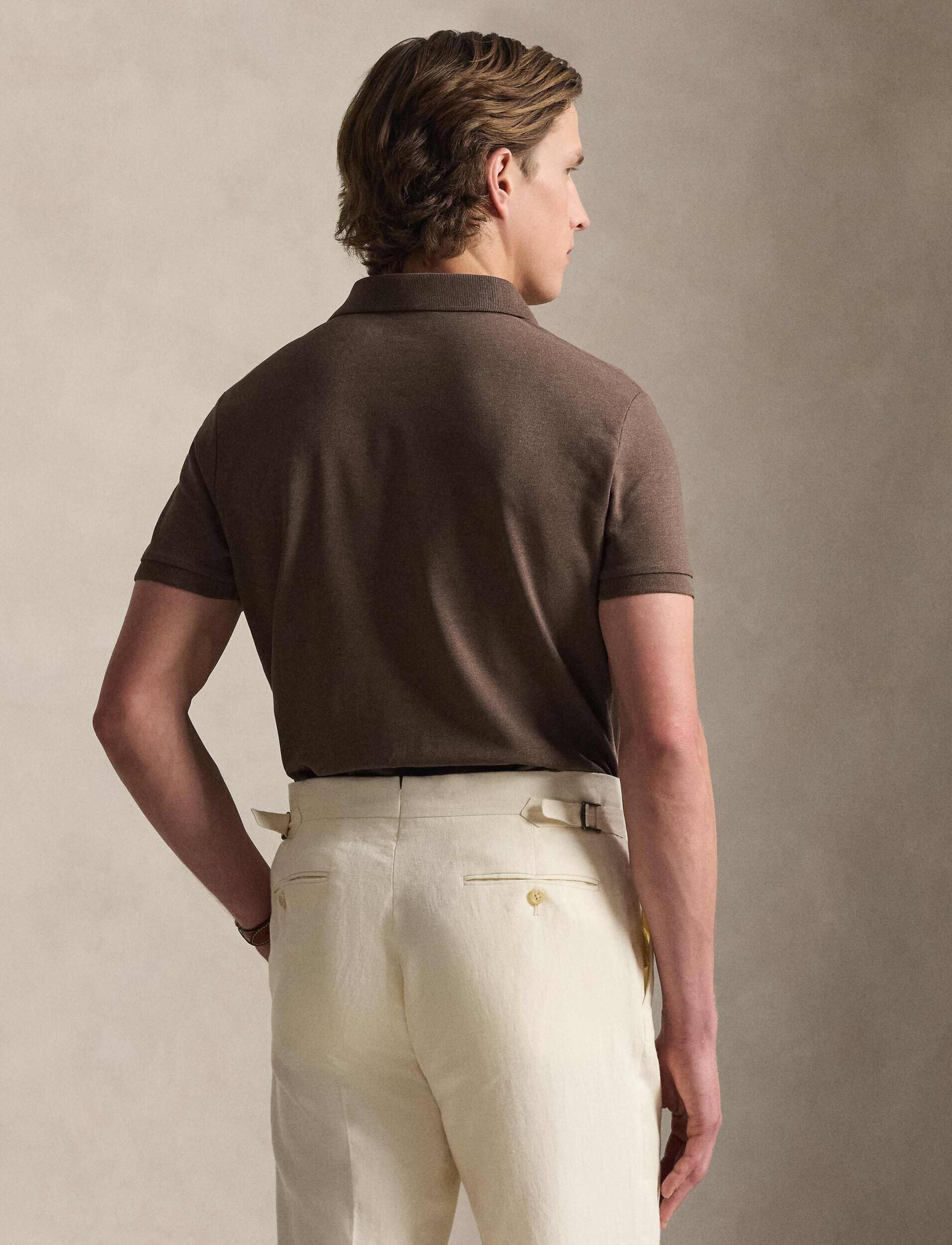 Polo Ralph Lauren Polo | Custom slim fit plasă stretch
