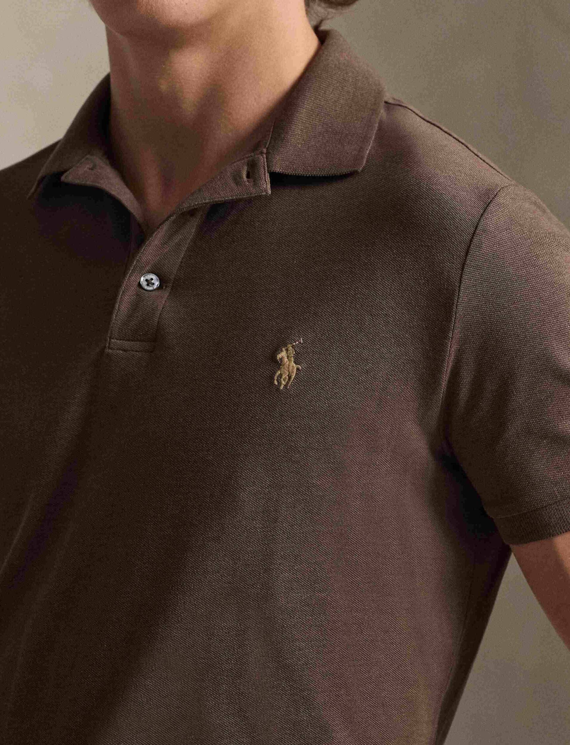 Polo Ralph Lauren Polo | Custom slim fit plasă stretch
