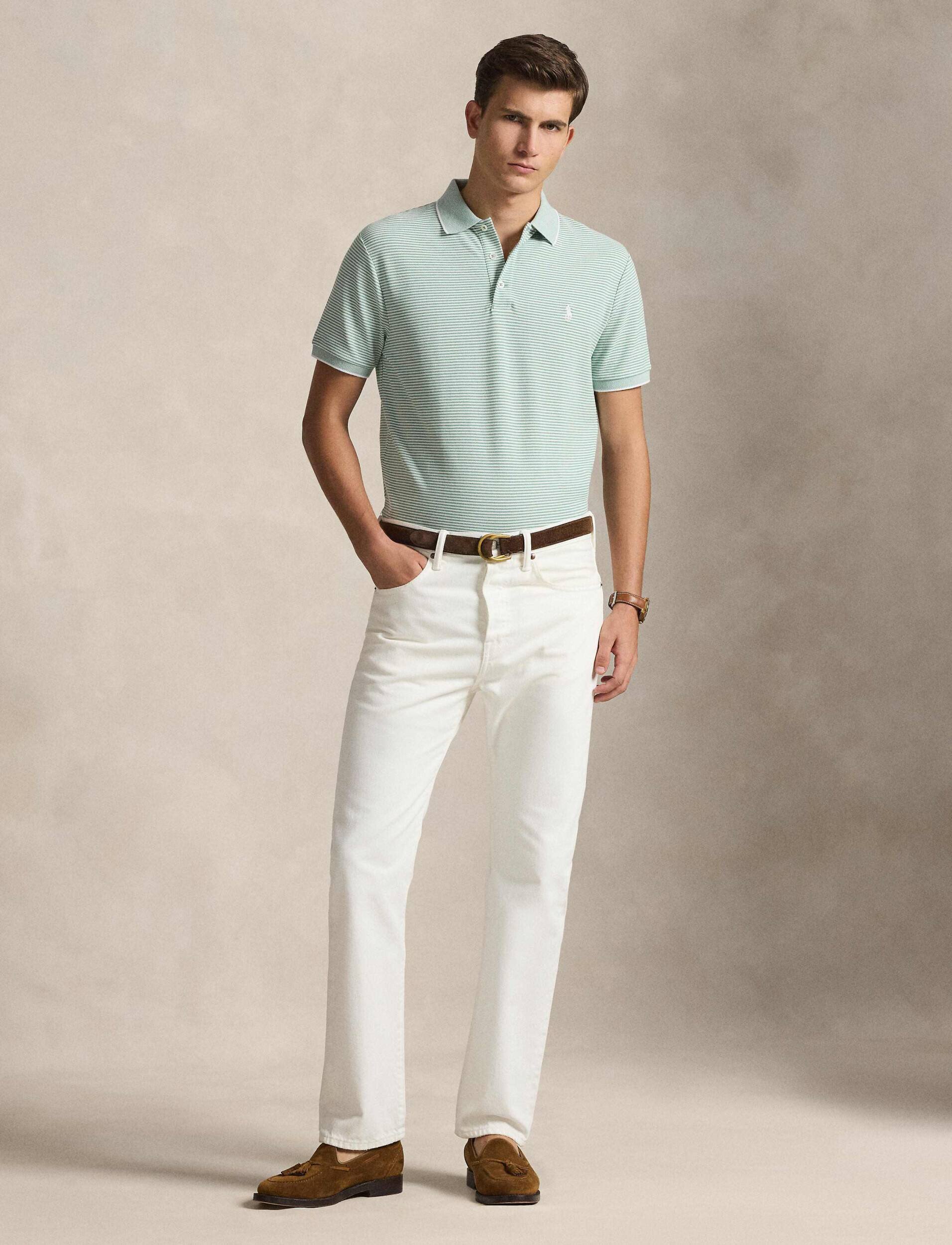Polo Ralph Lauren Polo | Custom slim fit plasă stretch