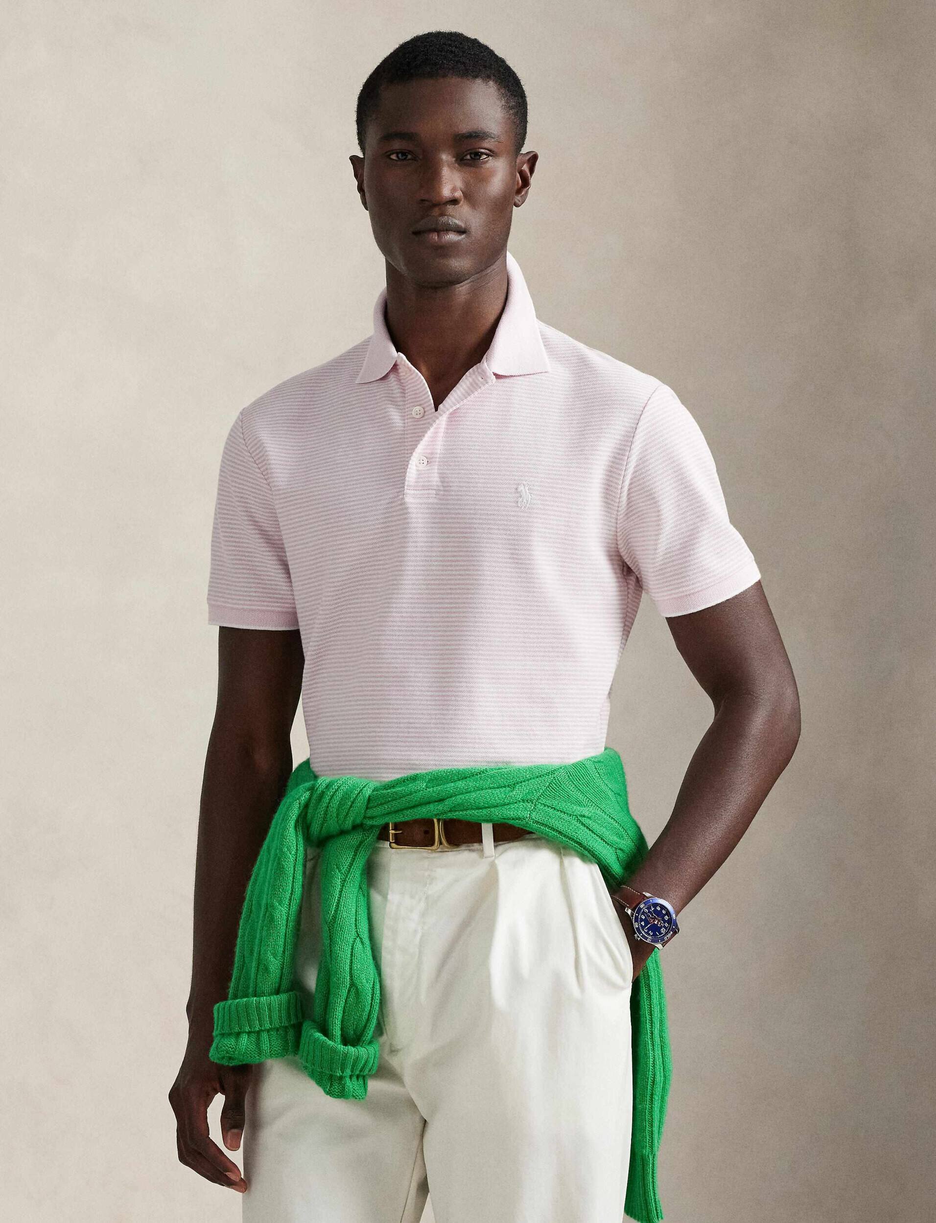 Polo Ralph Lauren Polo | Custom slim fit plasă stretch