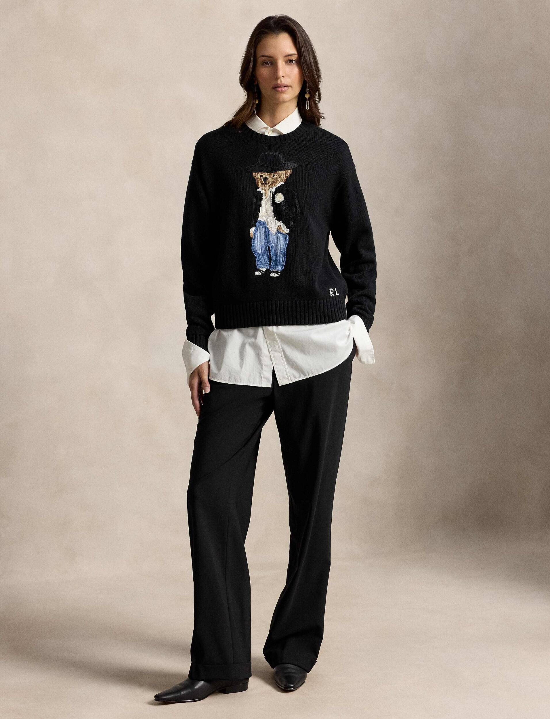 Polo Ralph Lauren Pulover Holiday polo Bear | Relaxed fit