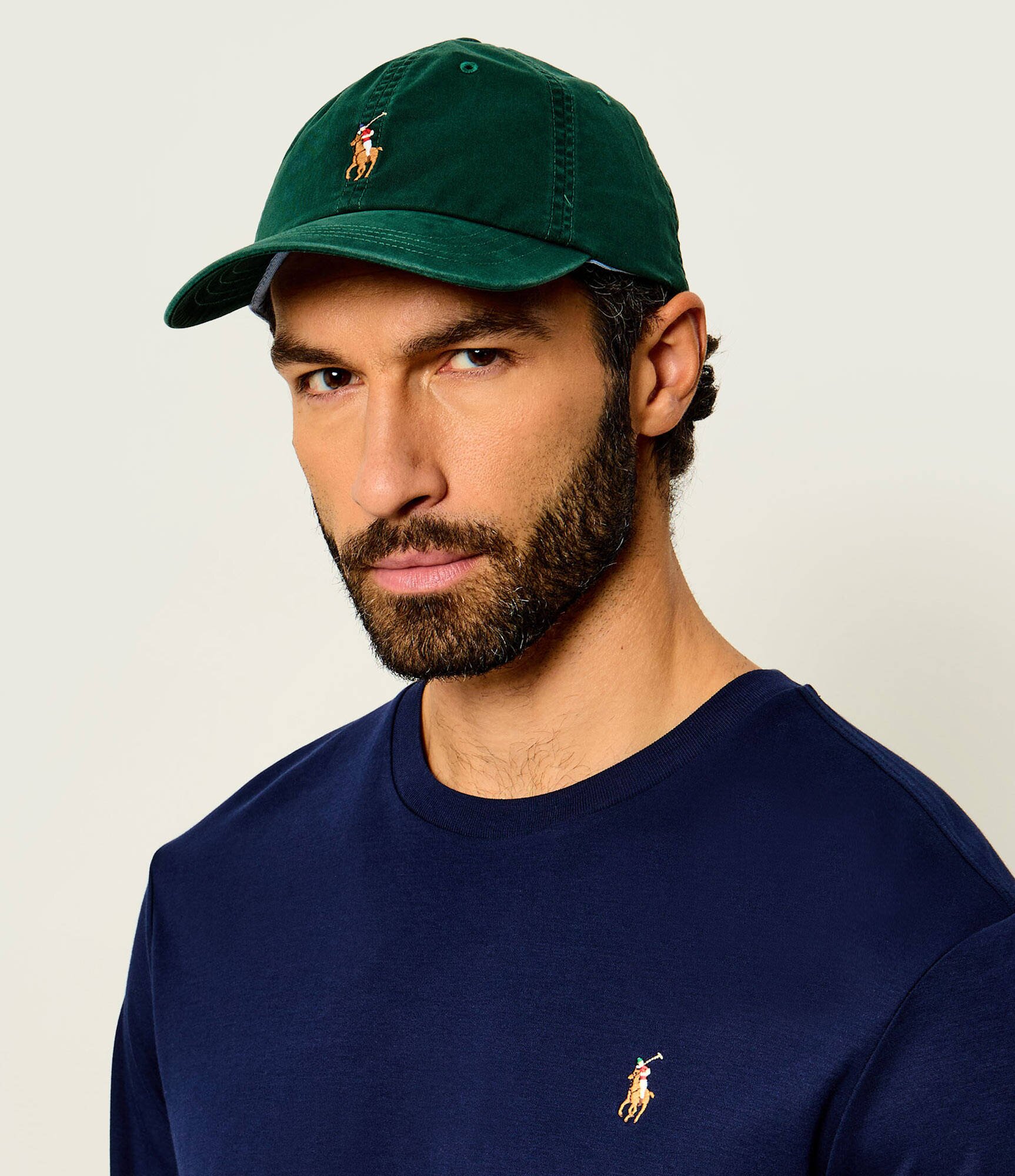 Polo Ralph Lauren Șapcă baseball cu adaos de piele