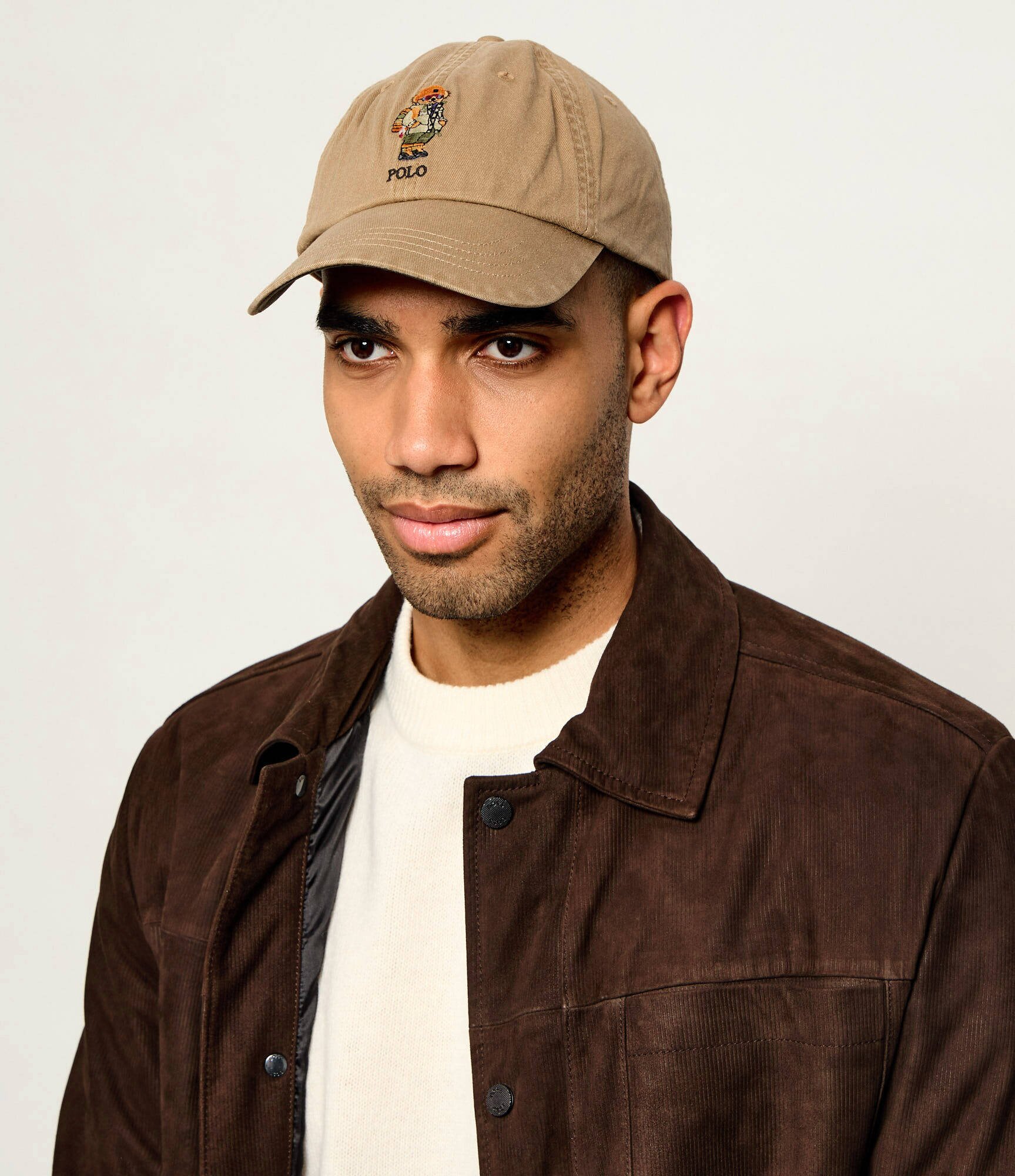 Polo Ralph Lauren Șapcă baseball cu adaos de piele