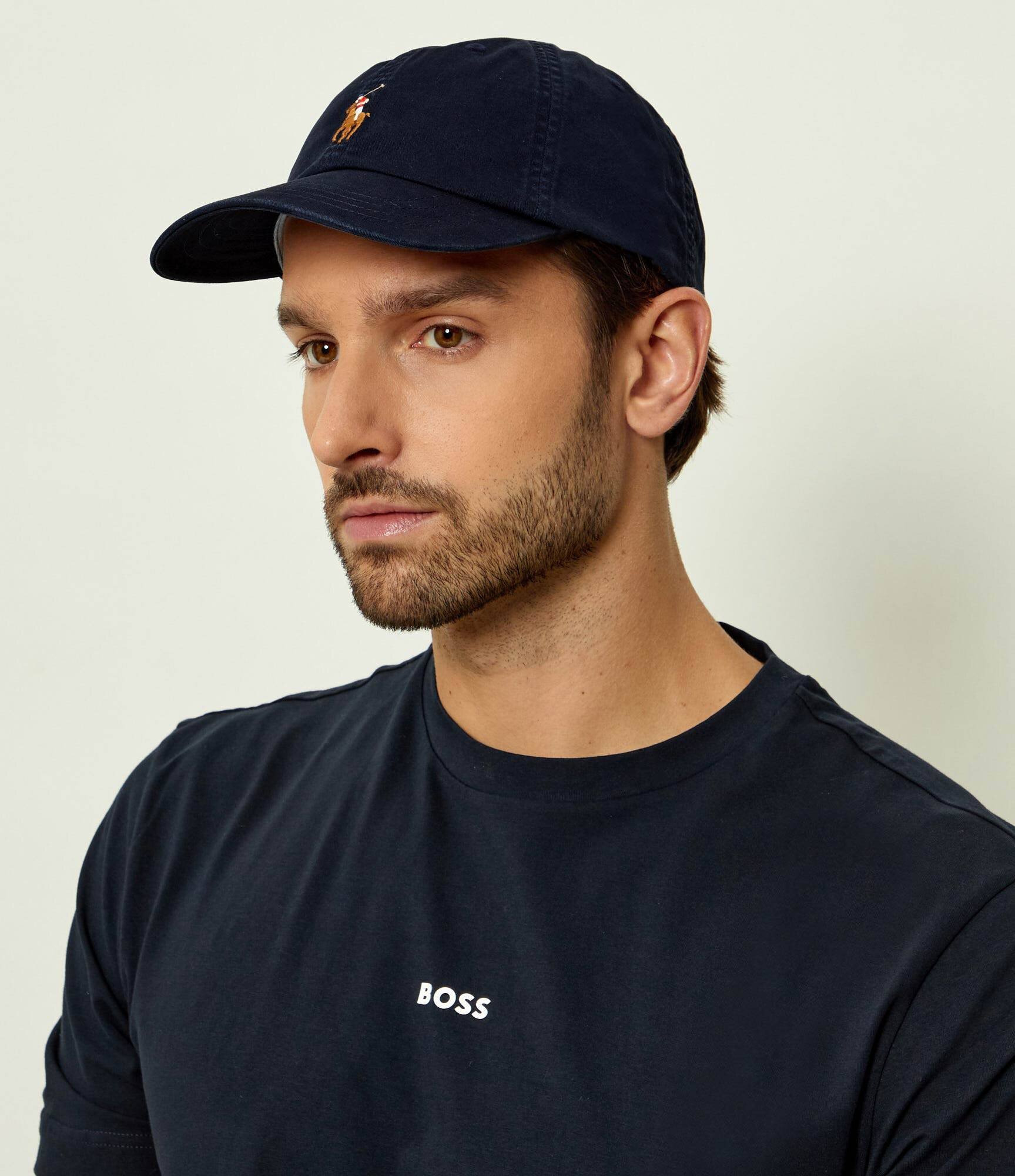 Polo Ralph Lauren Șapcă baseball cu adaos de piele