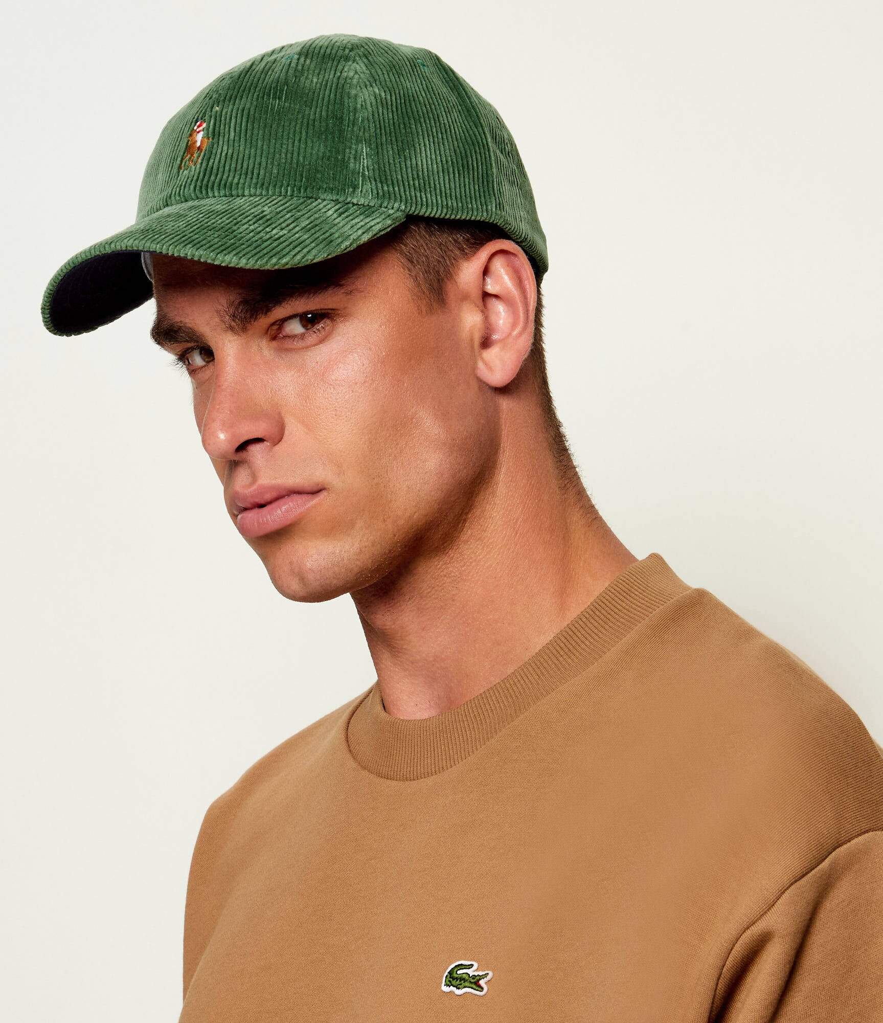 Polo Ralph Lauren Șapcă baseball | sztruks cu adaos de piele