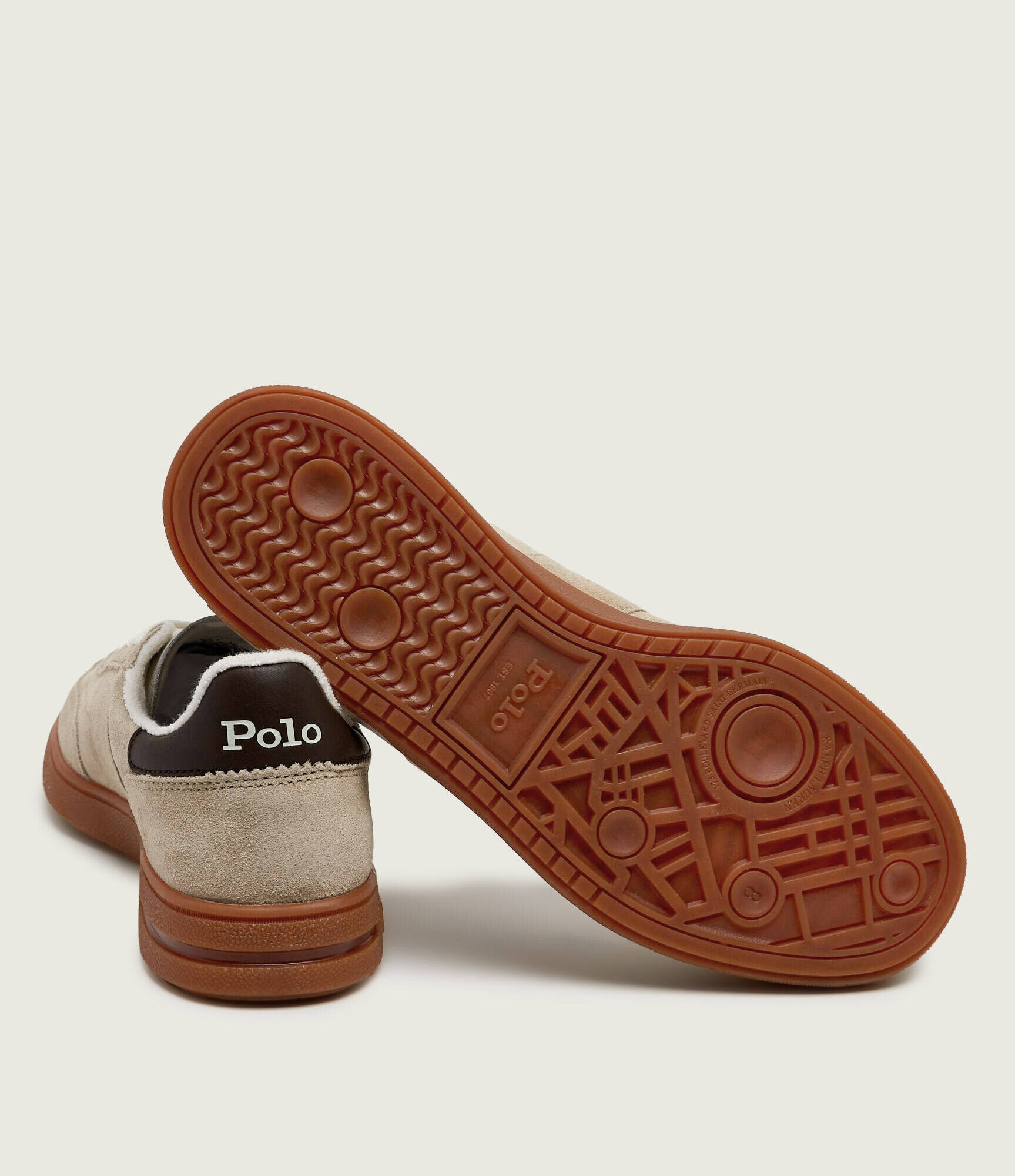 Polo Ralph Lauren Sneakers Bedford | piele întoarsă