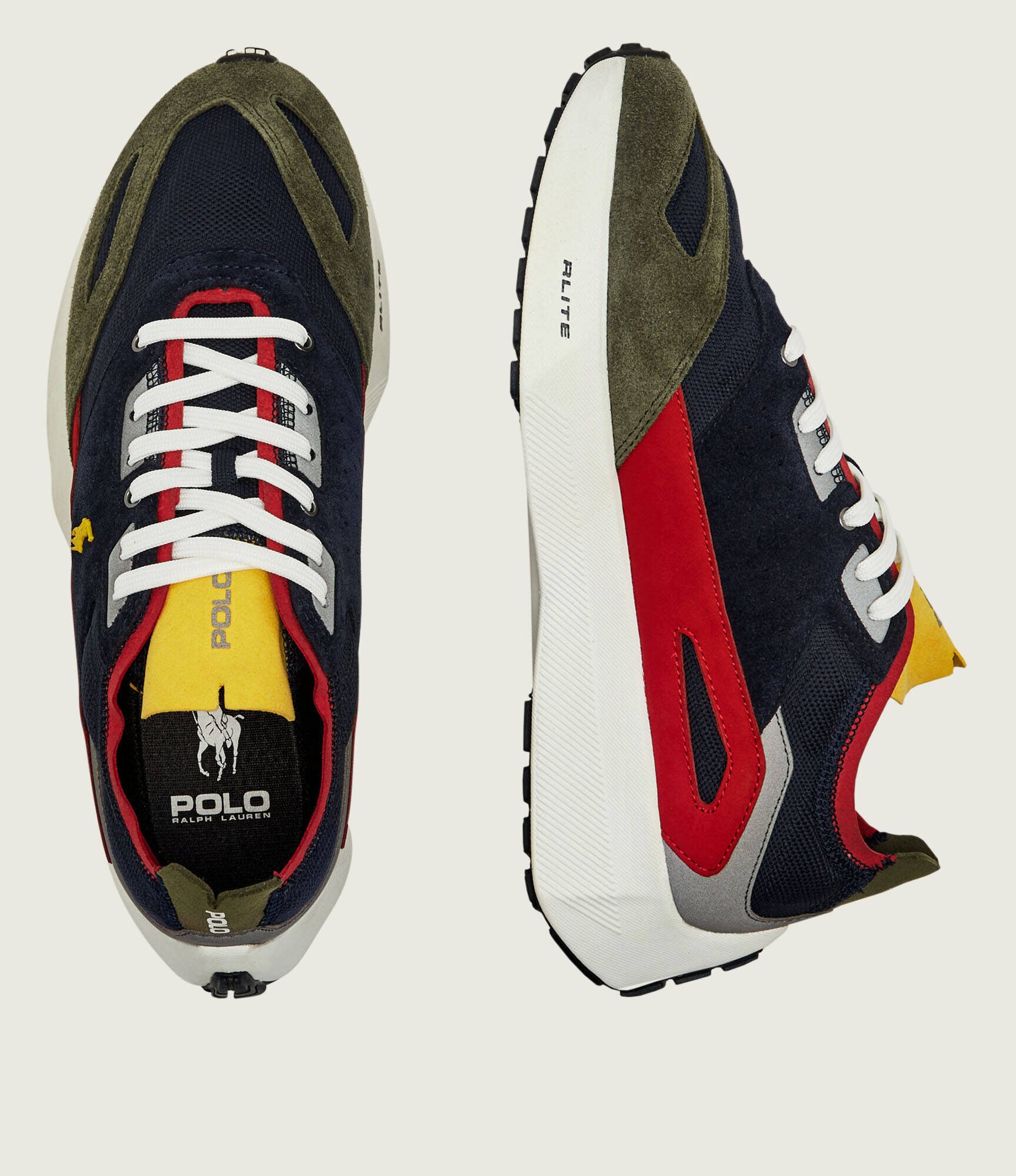 Polo Ralph Lauren Sneakers Boerum | piele întoarsă cu adaos de piele