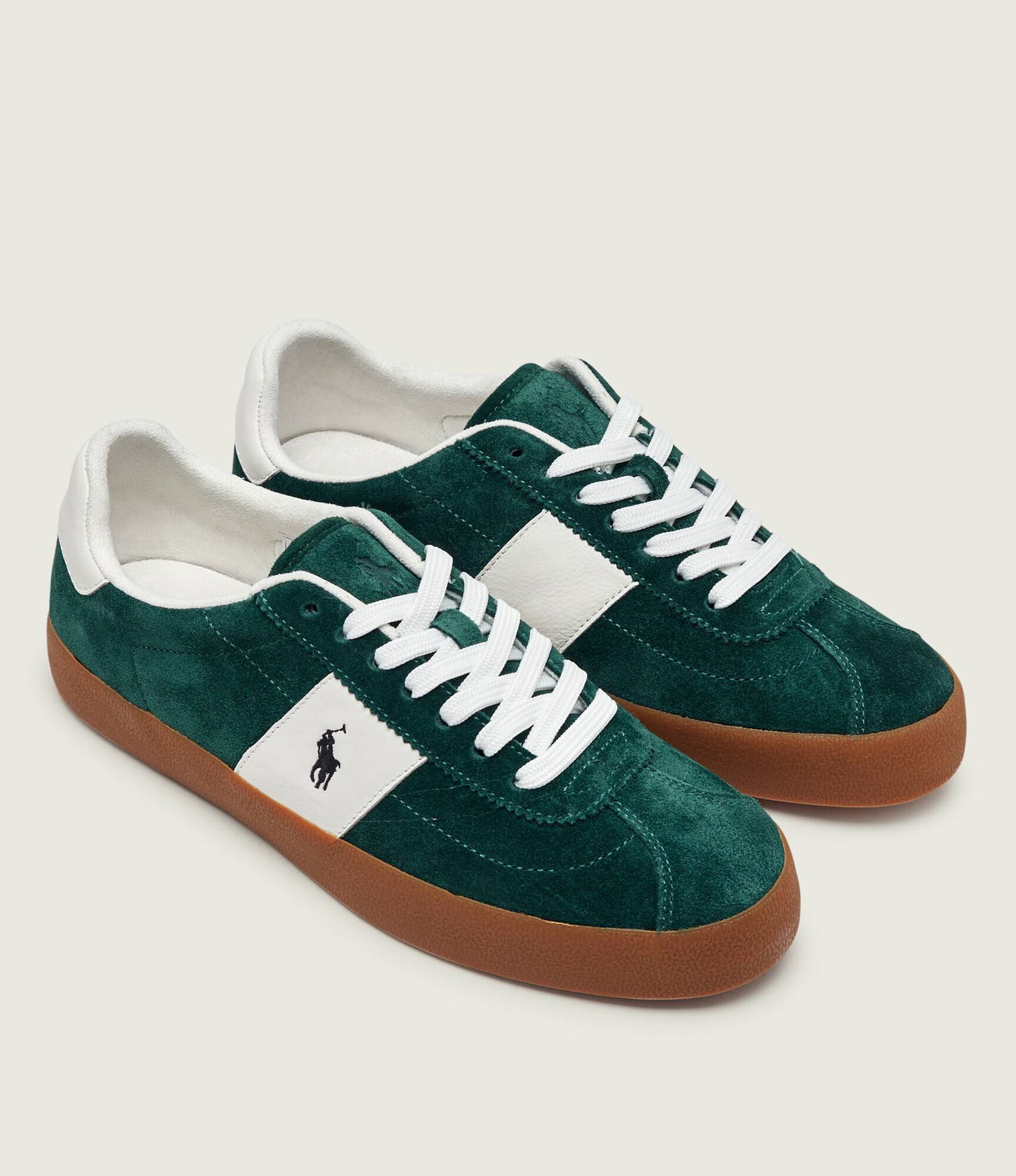 Polo Ralph Lauren Sneakers Court Vulc | piele întoarsă