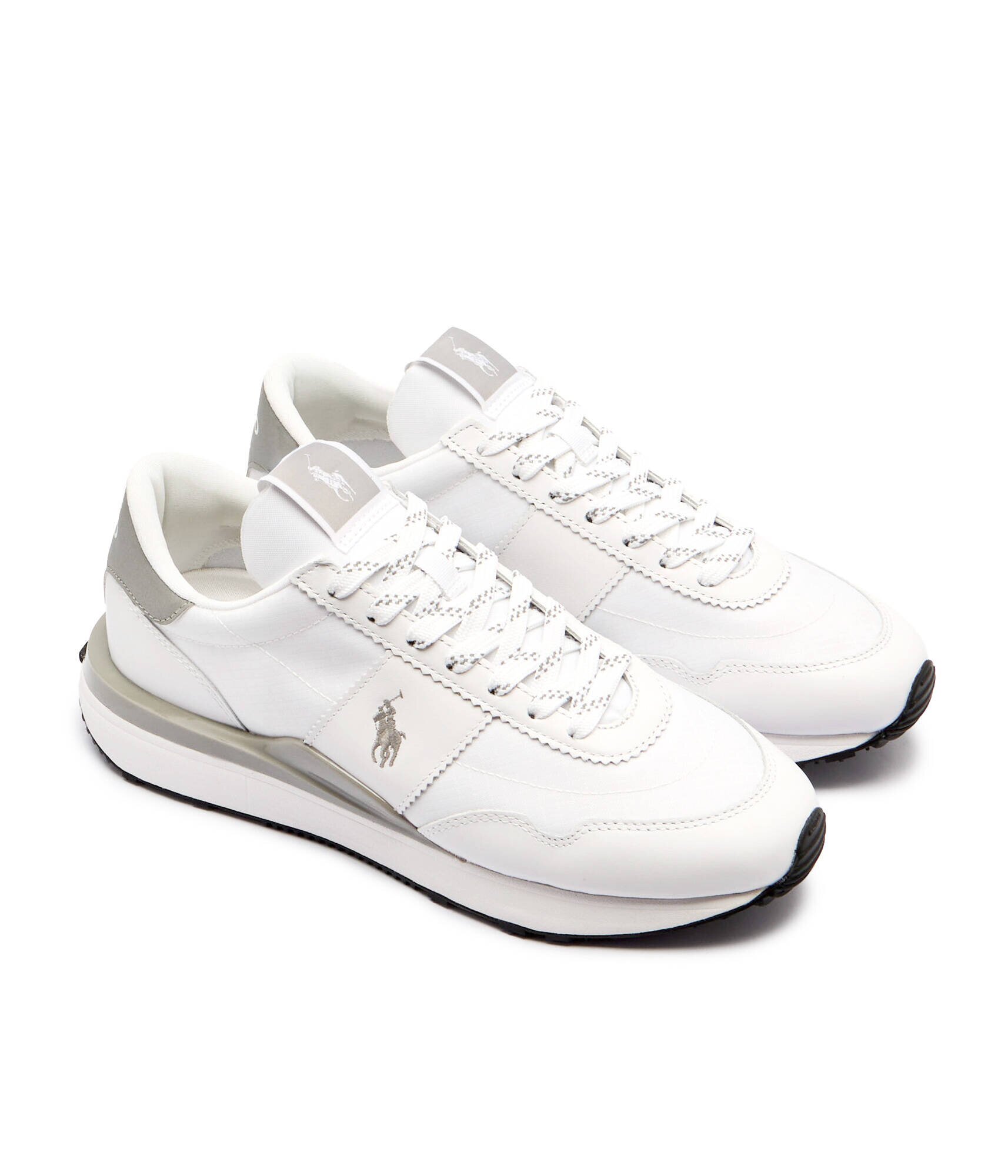 Polo Ralph Lauren Sneakers cu adaos de piele
