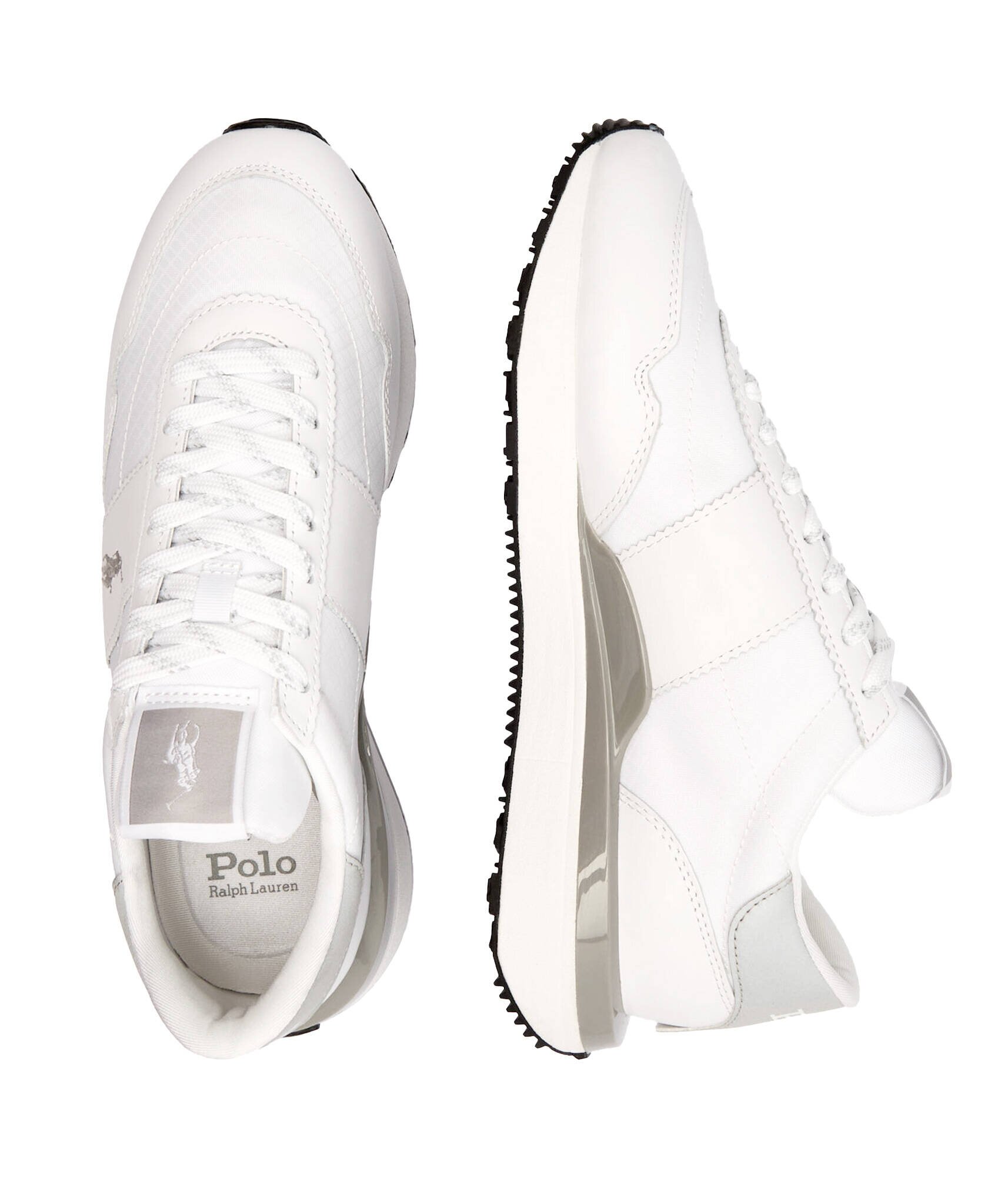Polo Ralph Lauren Sneakers cu adaos de piele
