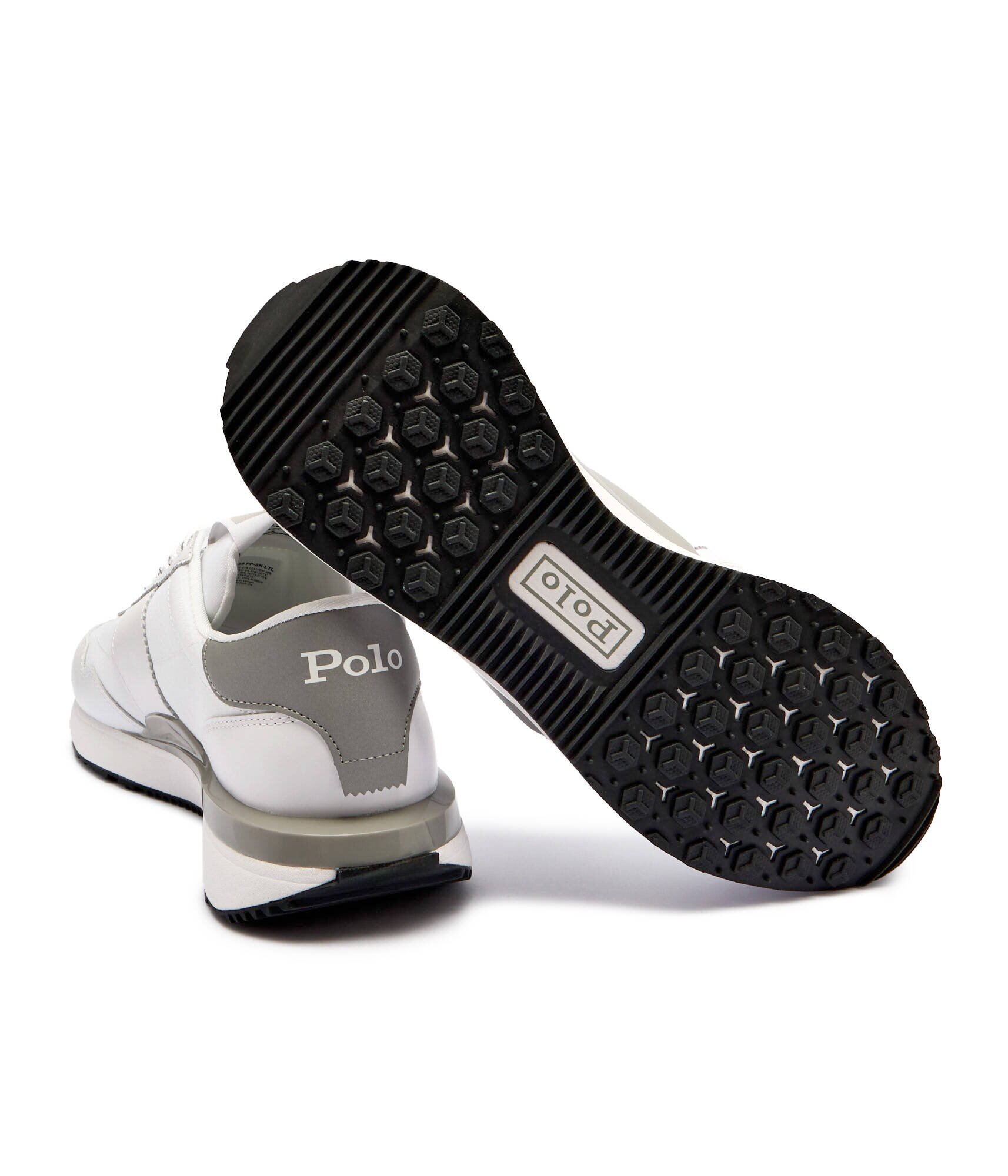 Polo Ralph Lauren Sneakers cu adaos de piele