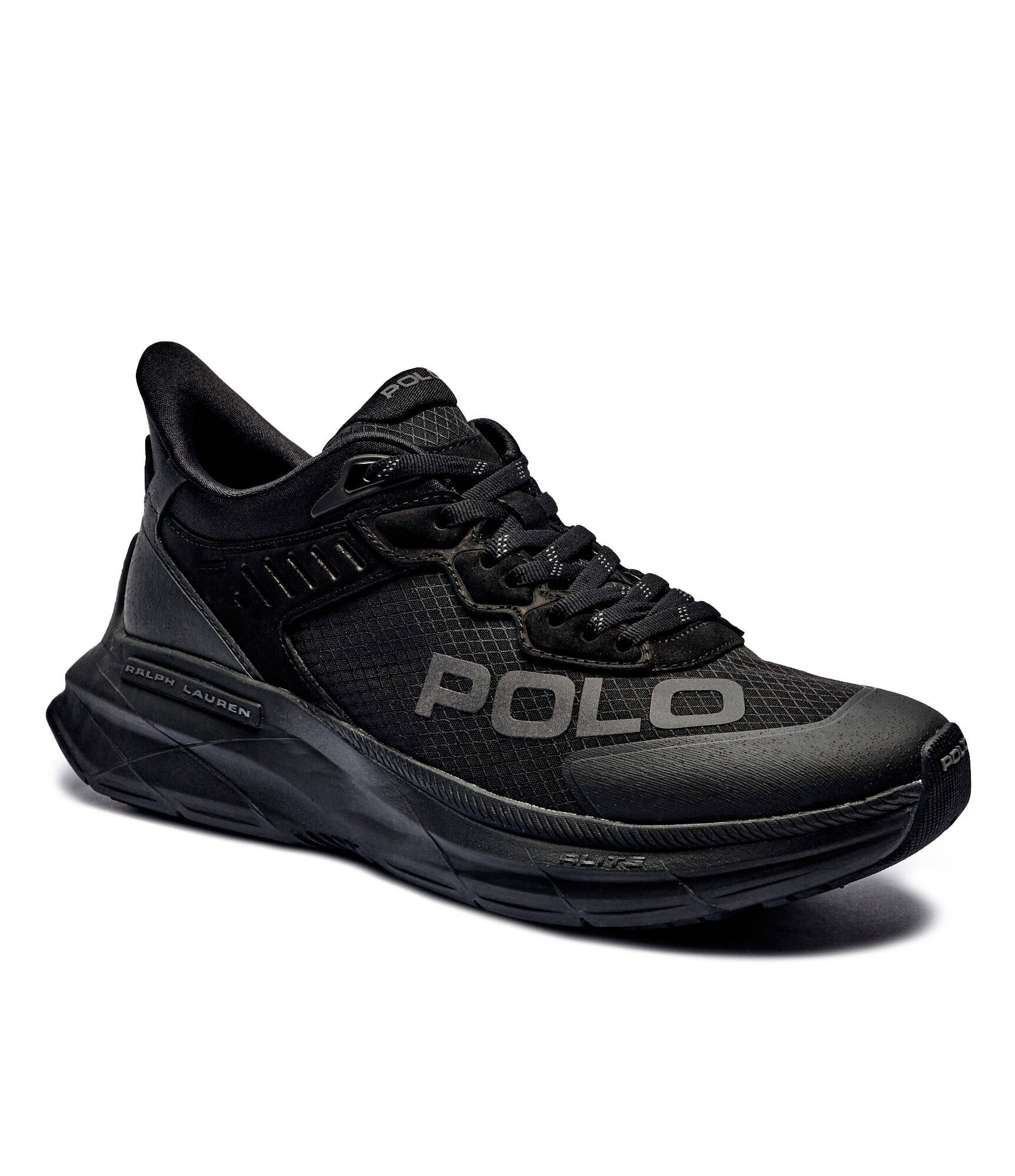 Polo Ralph Lauren Sneakers cu adaos de piele