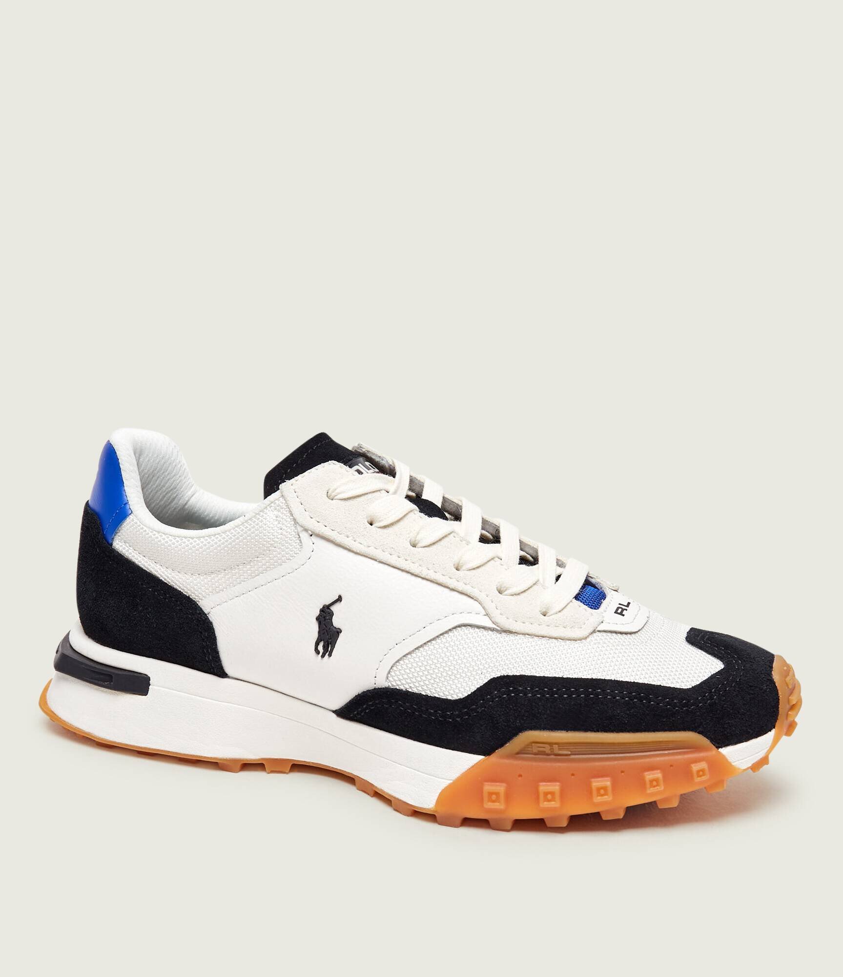 Polo Ralph Lauren Sneakers ELDRIDGE-SK-LTL | piele întoarsă cu adaos de piele