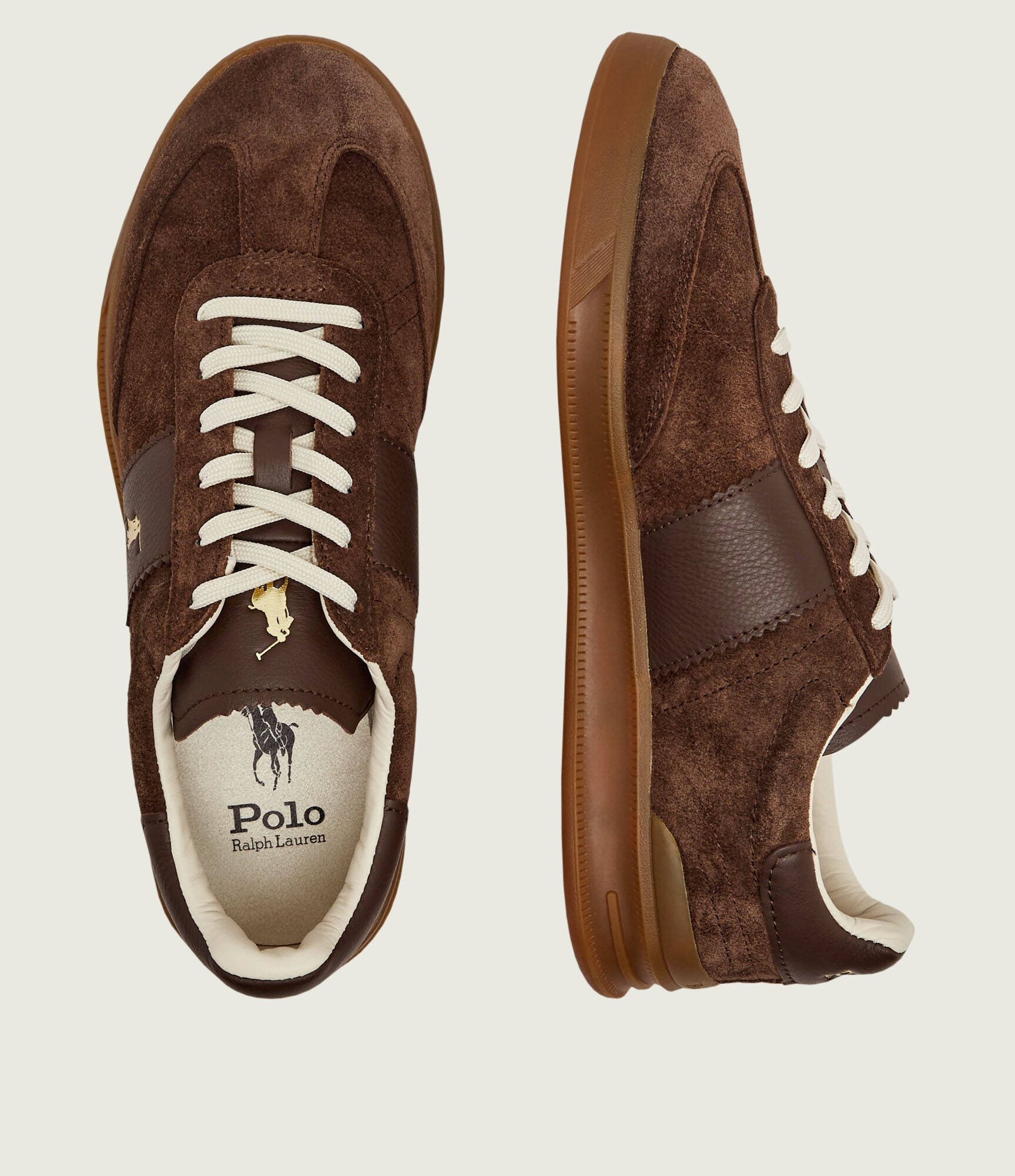 Polo Ralph Lauren Sneakers Heritage Aera | piele întoarsă