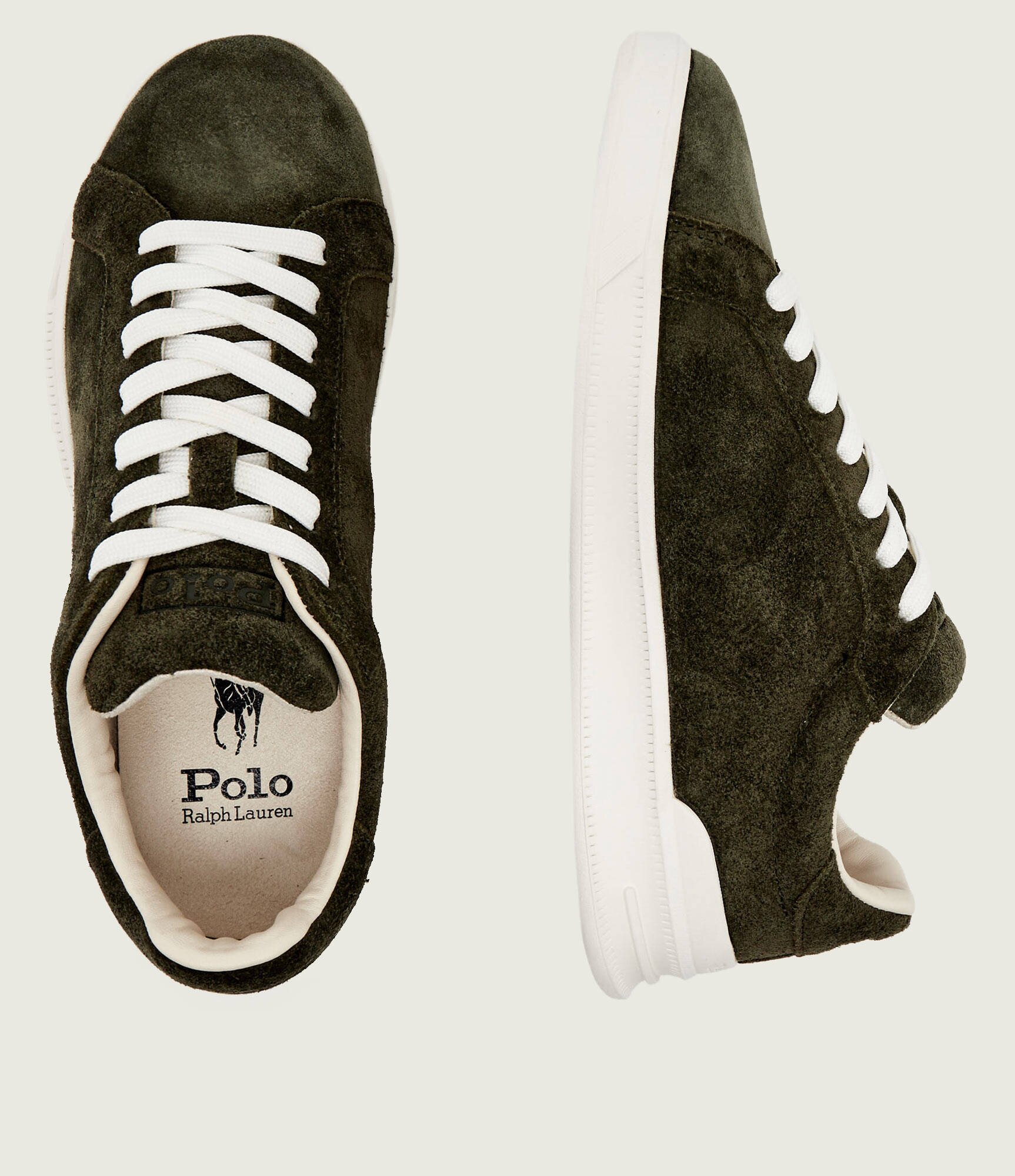 Polo Ralph Lauren Sneakers HERITAGE COURT II | piele întoarsă