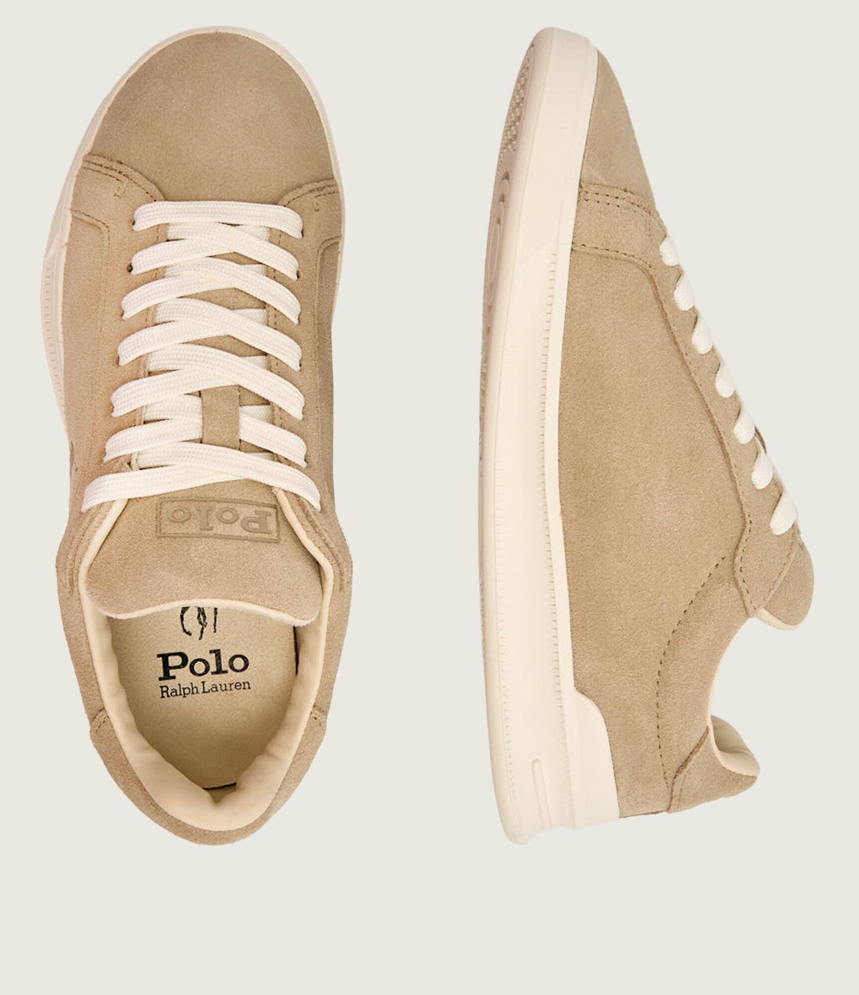 Polo Ralph Lauren Sneakers HERITAGE COURT II | piele întoarsă