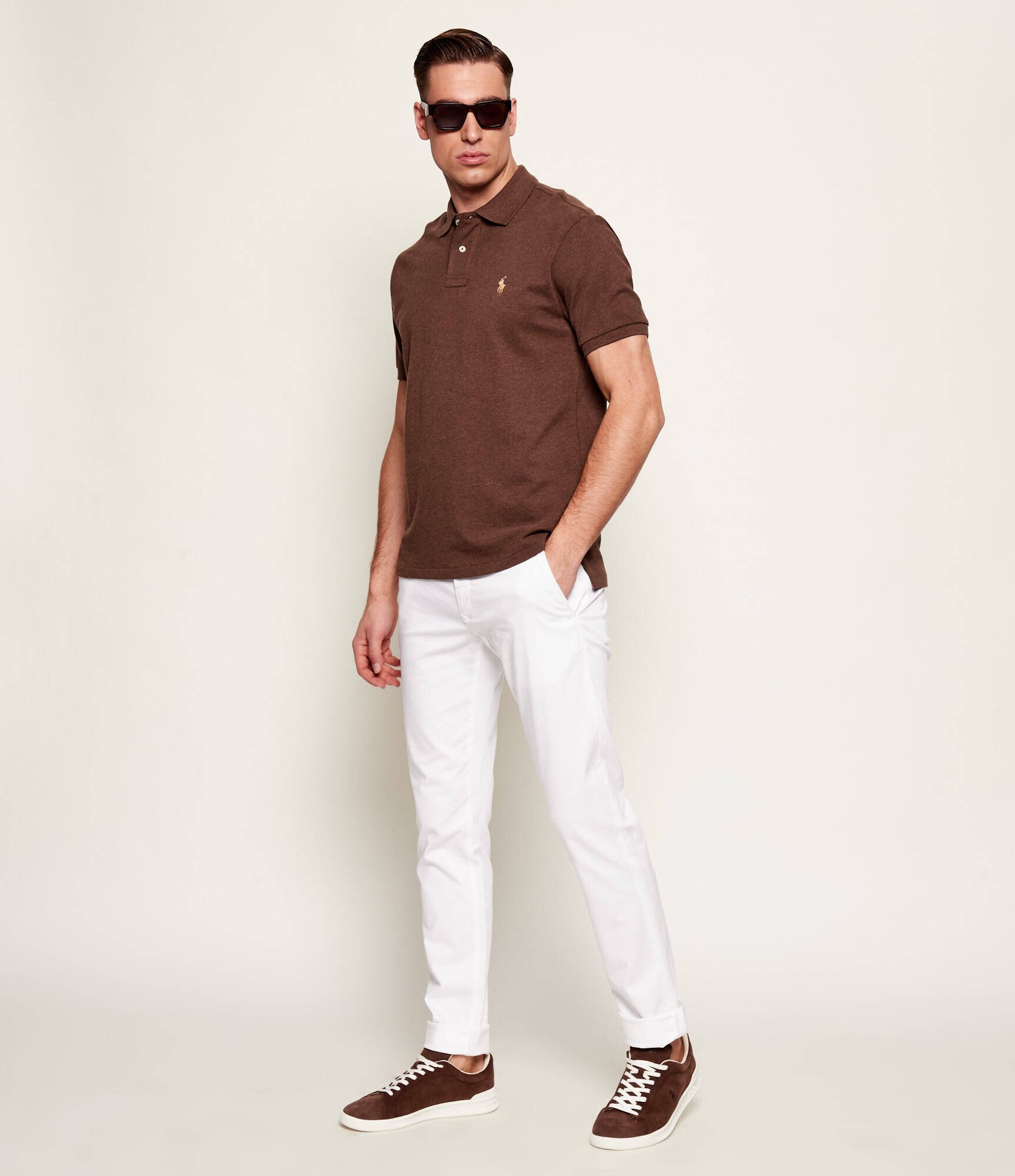 Polo Ralph Lauren Sneakers Heritage Court II | piele întoarsă