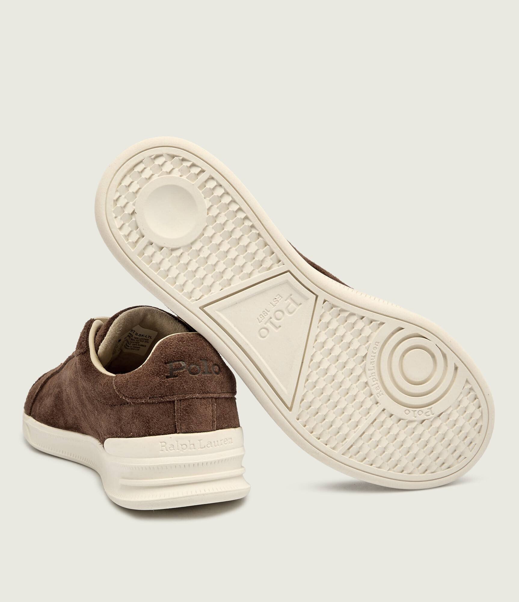 Polo Ralph Lauren Sneakers Heritage Court II | piele întoarsă