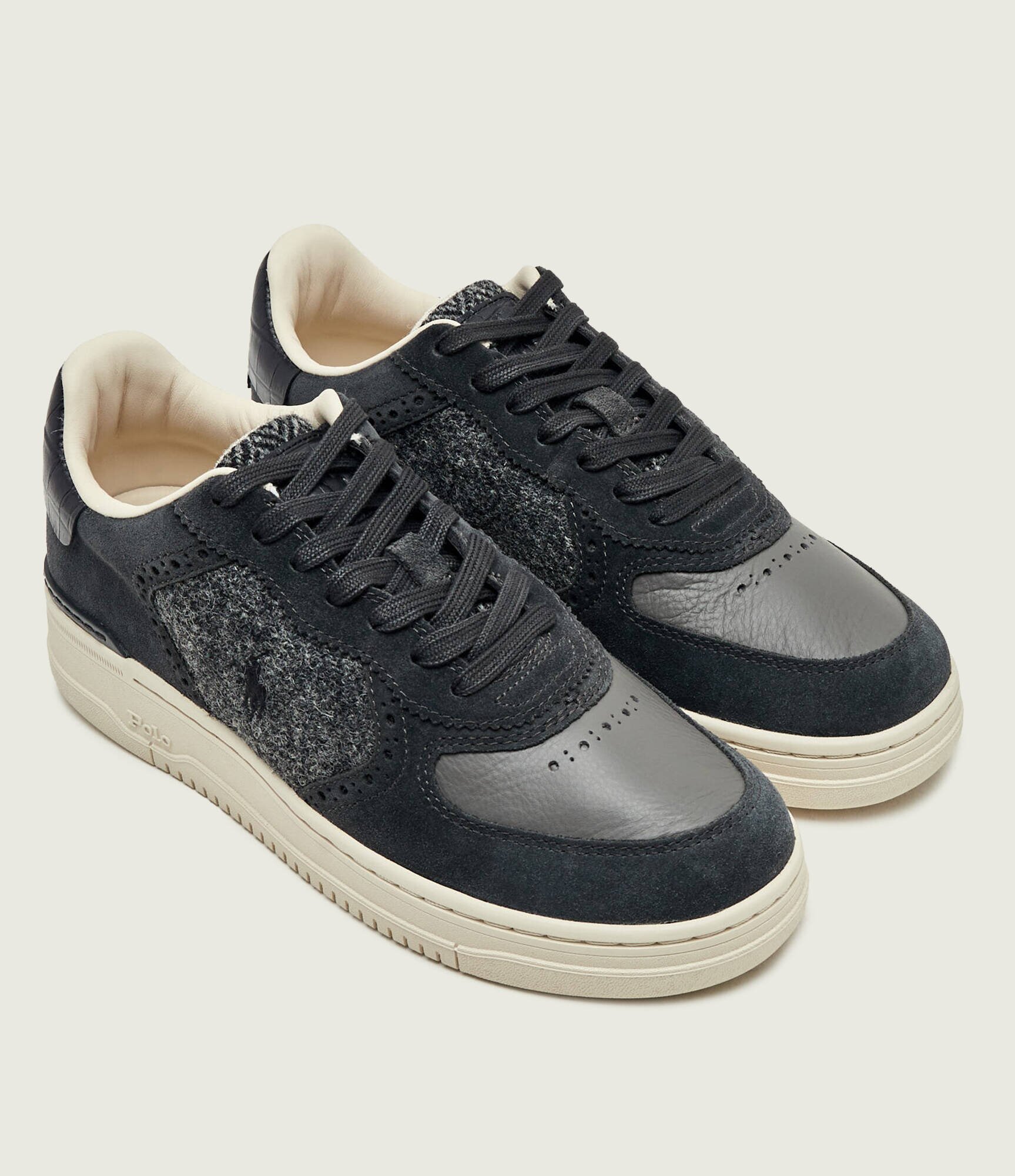 Polo Ralph Lauren Sneakers Masters Court | piele întoarsă cu adaos de piele