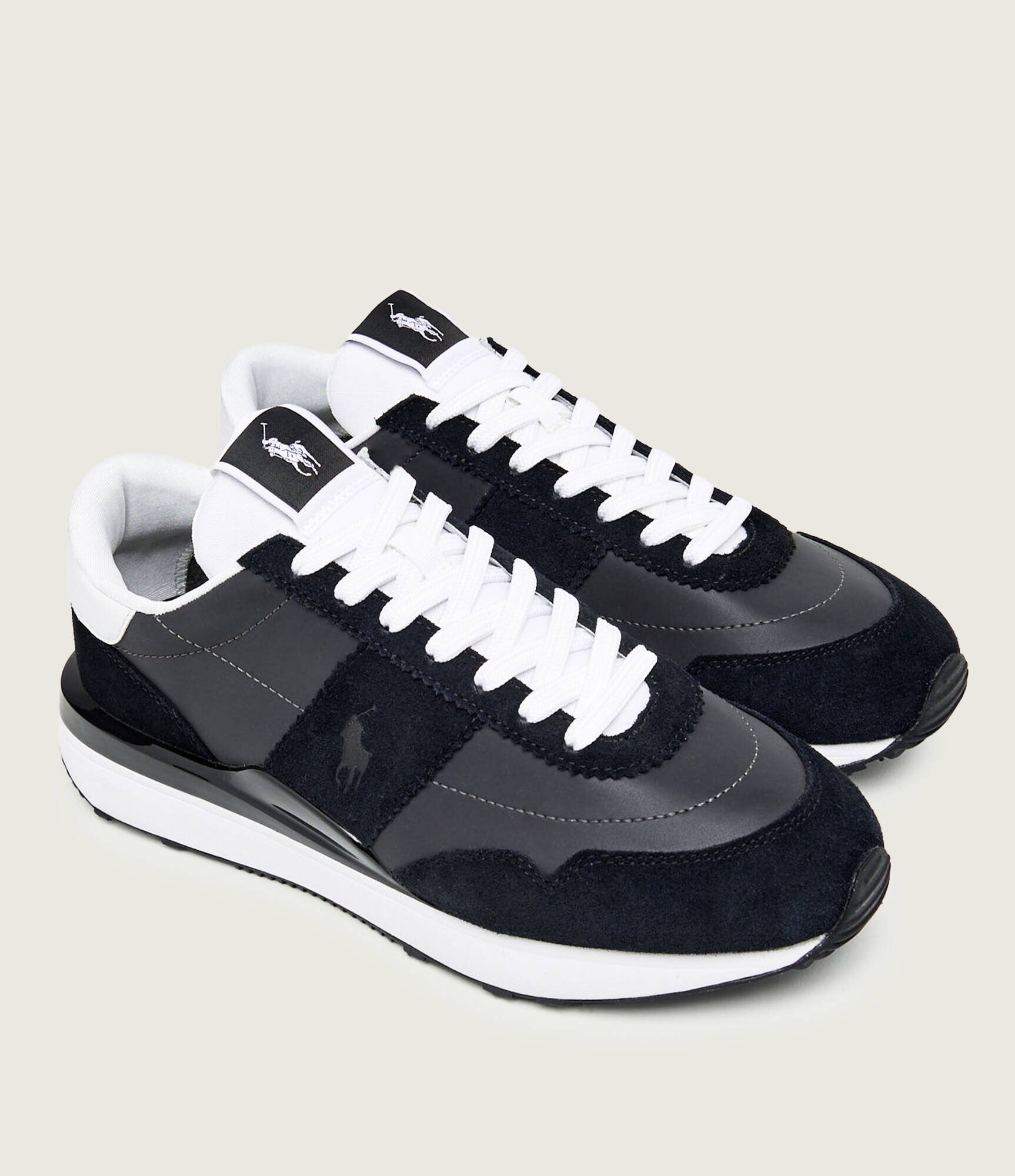 Polo Ralph Lauren Sneakers TRAIN 89 | piele întoarsă
