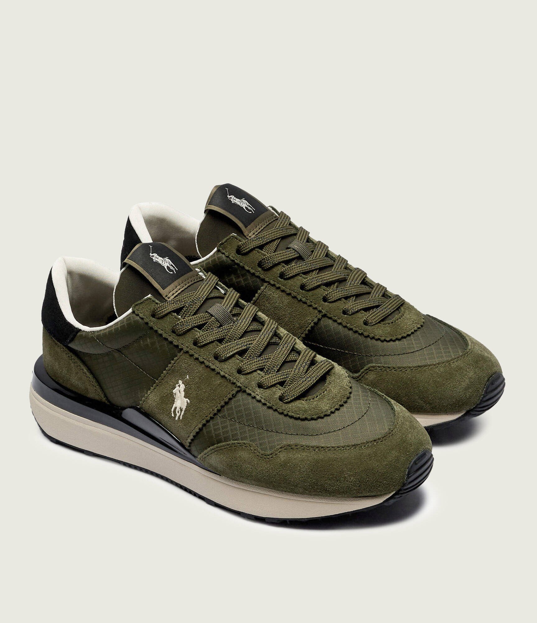 Polo Ralph Lauren Sneakers TRAIN | piele întoarsă