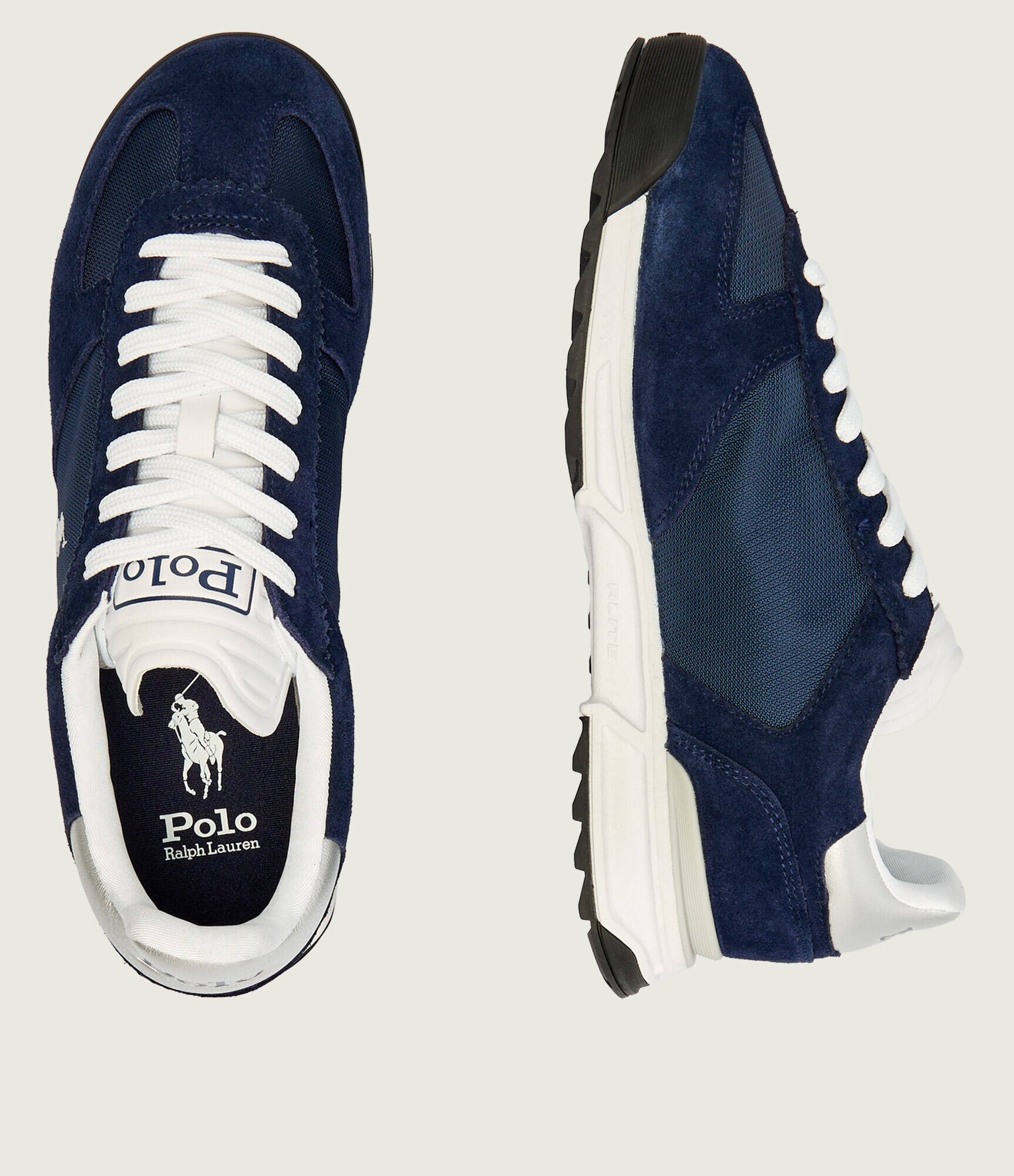 Polo Ralph Lauren Sneakers VARICK | piele întoarsă