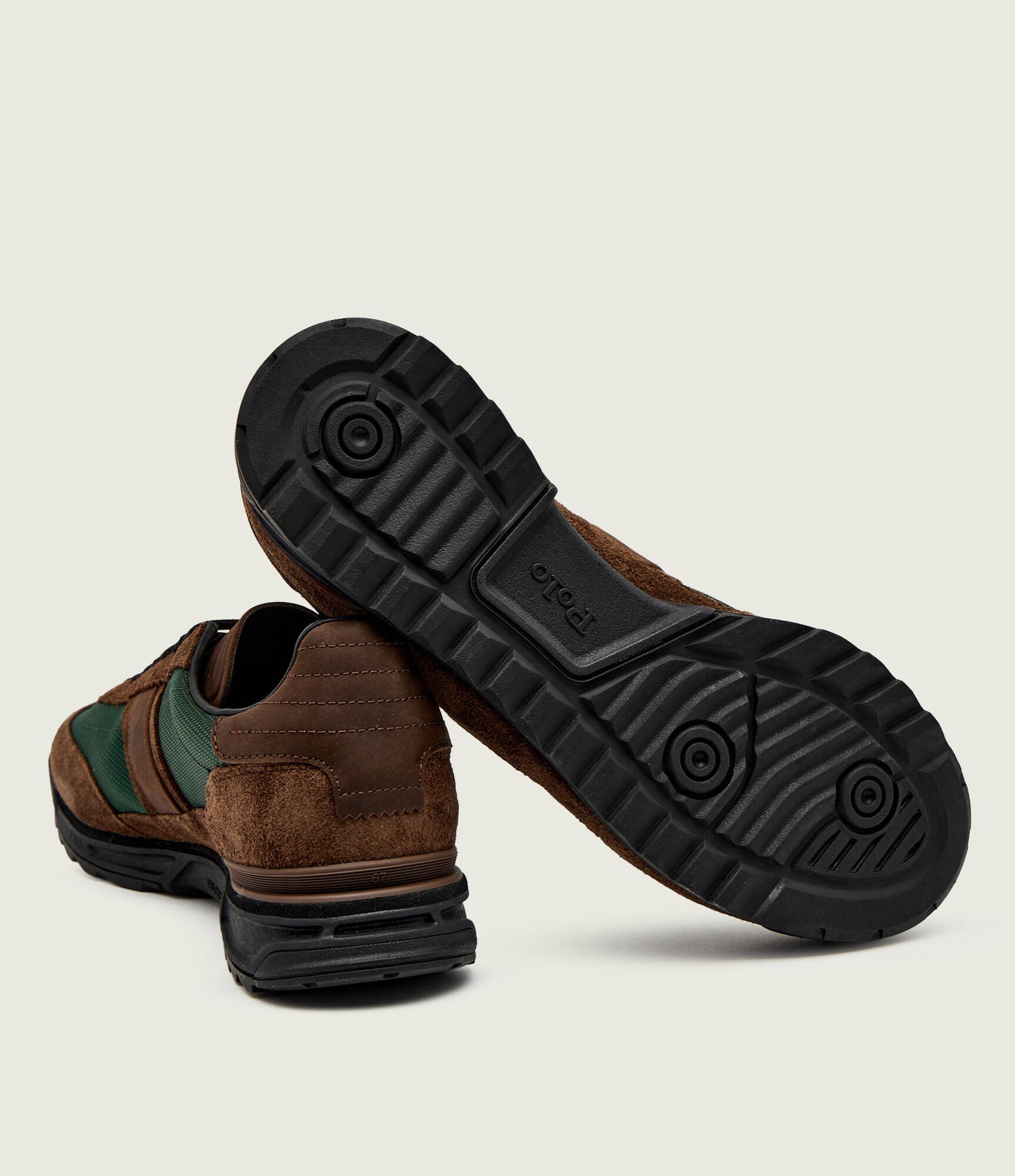 Polo Ralph Lauren Sneakers VARICK | piele întoarsă