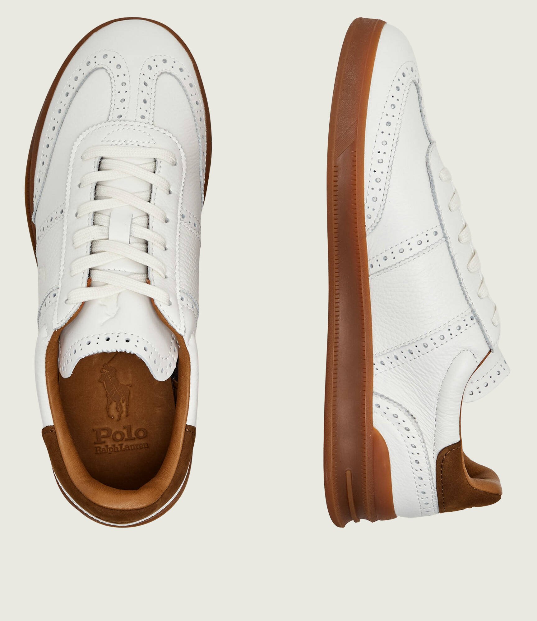 Polo Ralph Lauren Teniși din piele Heritage Aera Bro