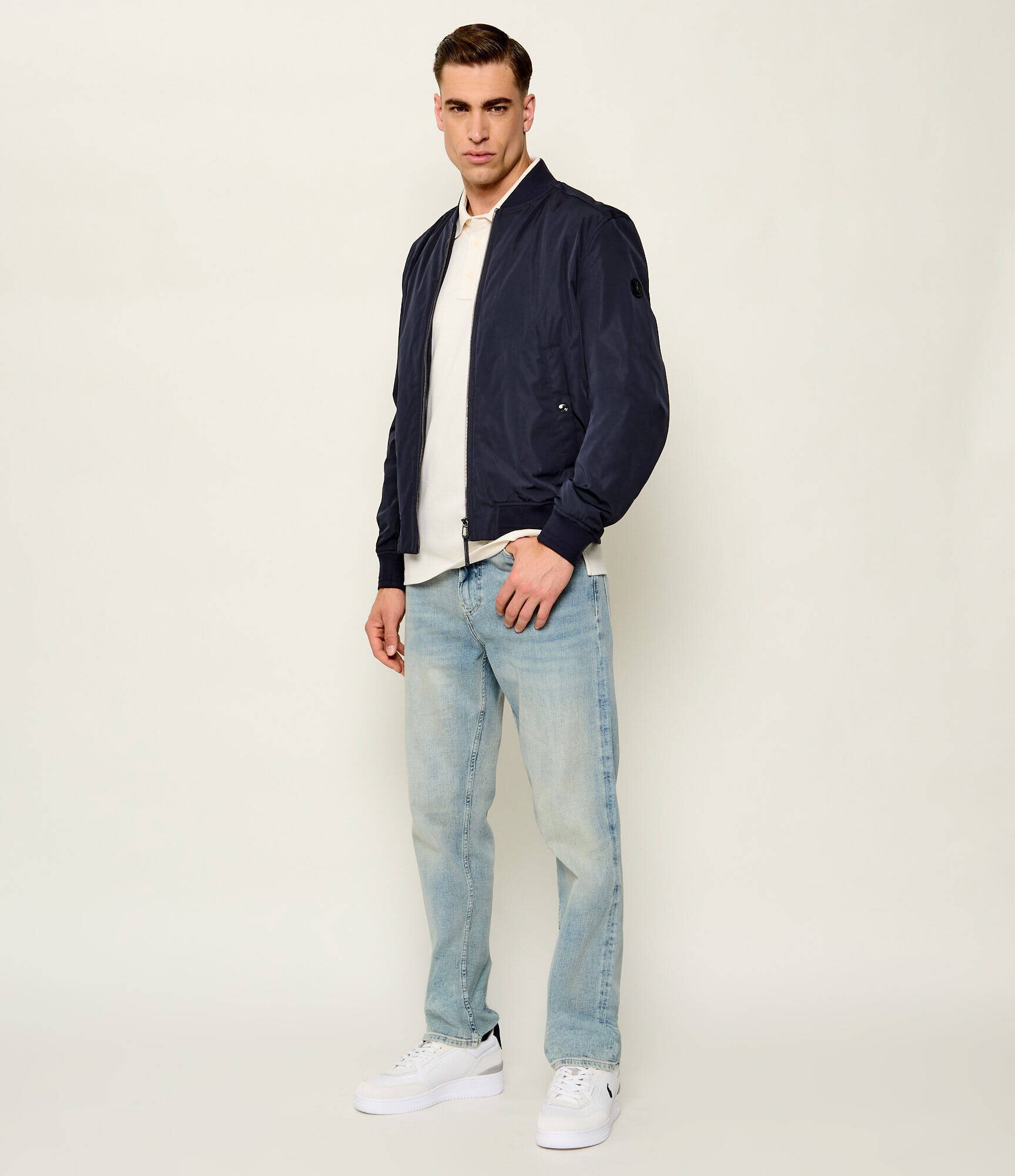 Polo Ralph Lauren Teniși din piele Open Master | piele întoarsă
