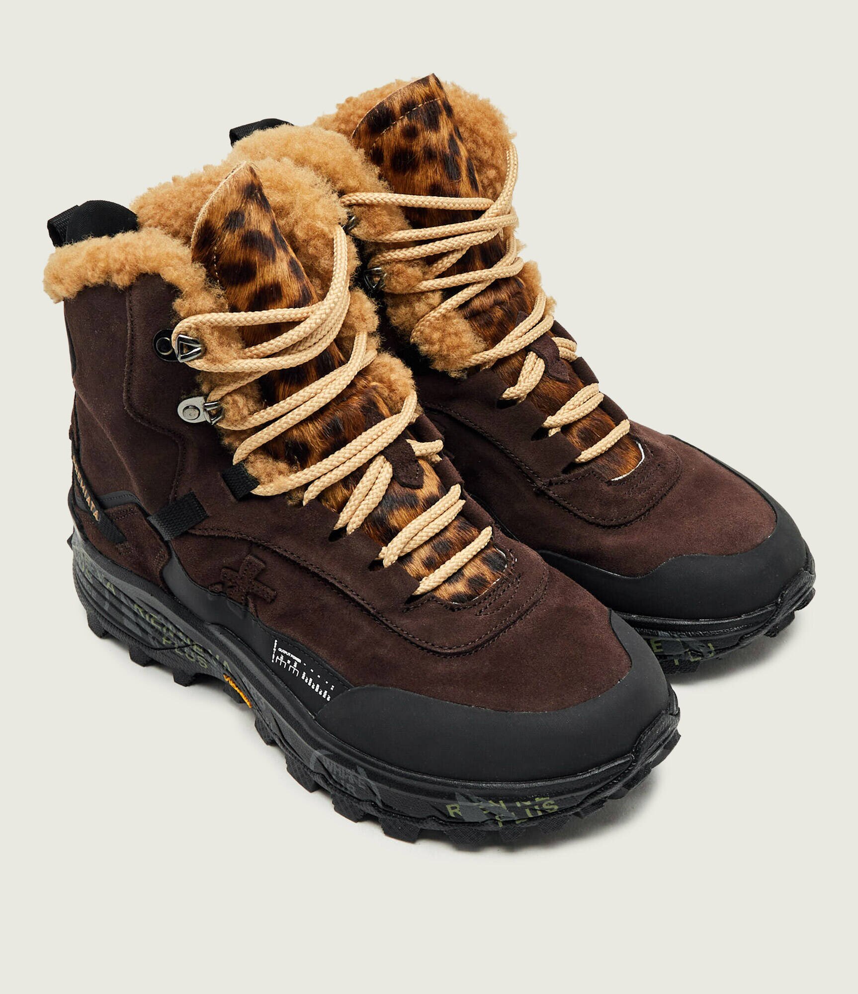 Premiata Insulete Trivor | piele întoarsă (zamsz) | cu adaos de lână | shearling