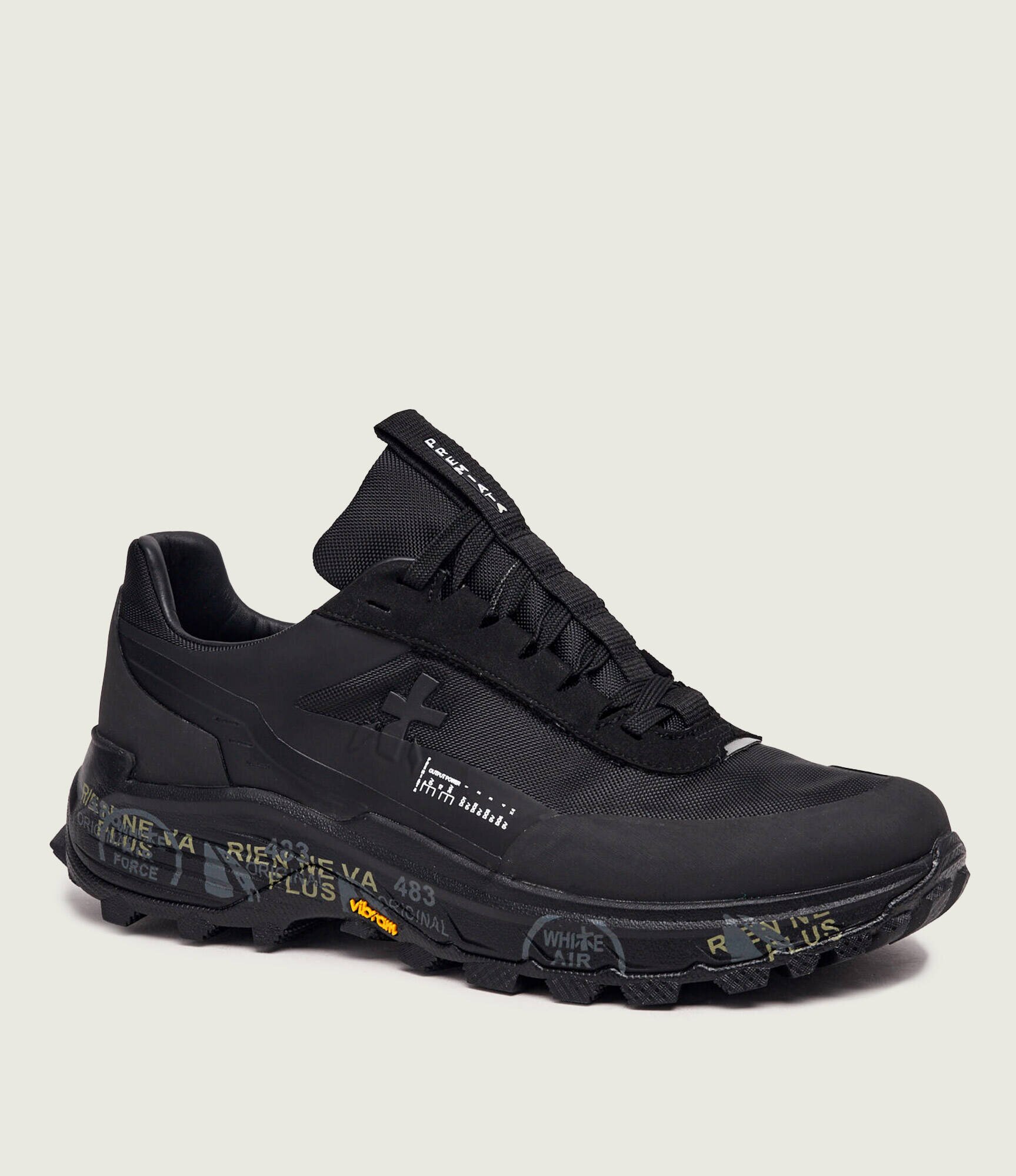 Premiata Sneakers Devin 503 cu adaos de piele