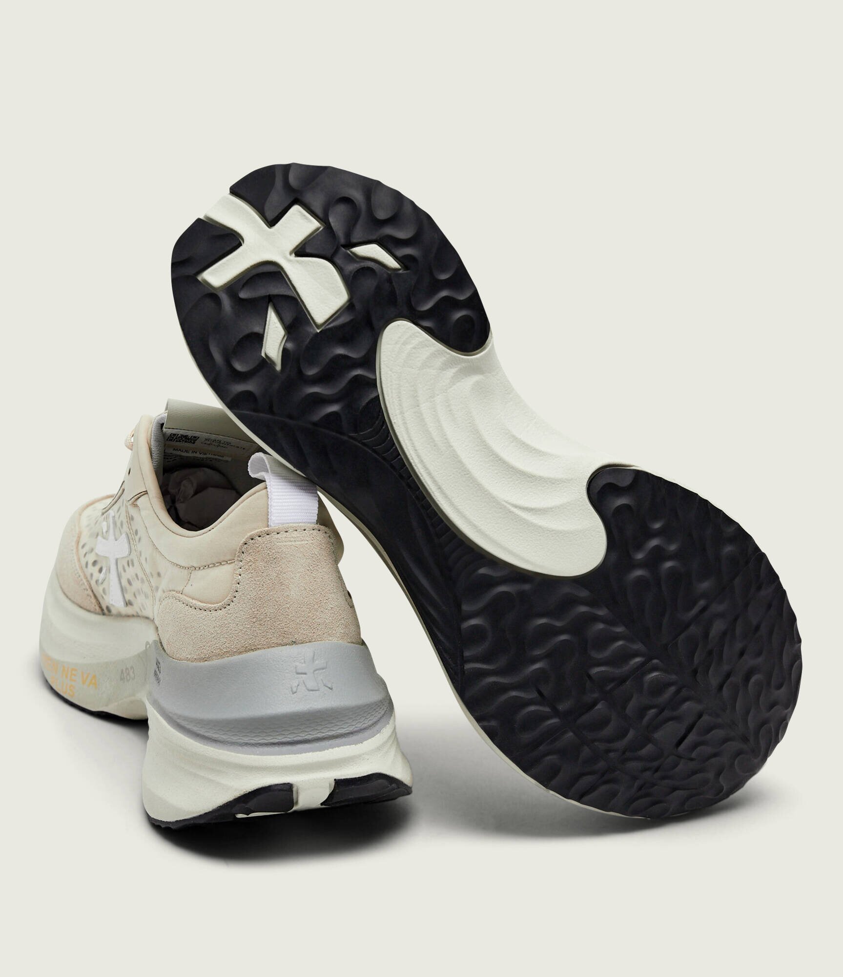 Premiata Sneakers HILL VAR 8242 | piele întoarsă cu adaos de piele