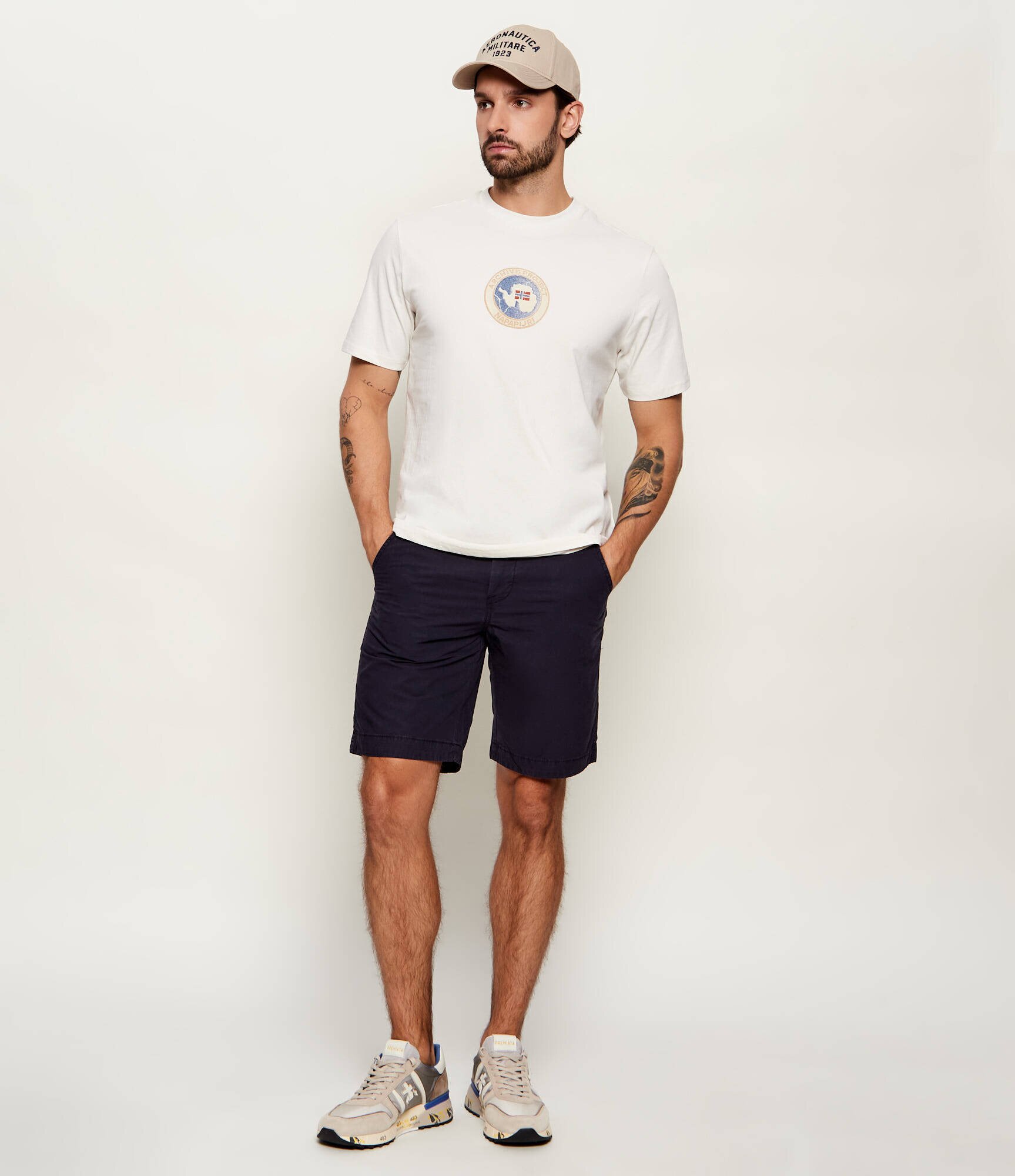 Premiata Sneakers LANDER 8010 | piele întoarsă