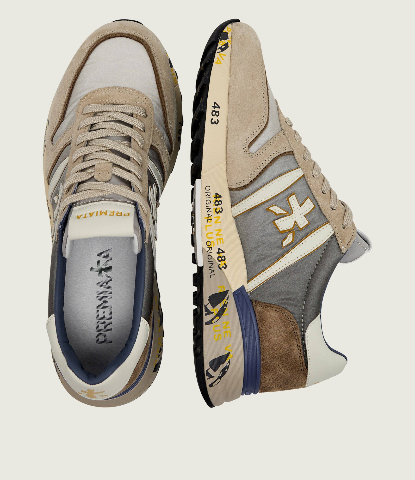 Premiata Sneakers LANDER 8010 | piele întoarsă
