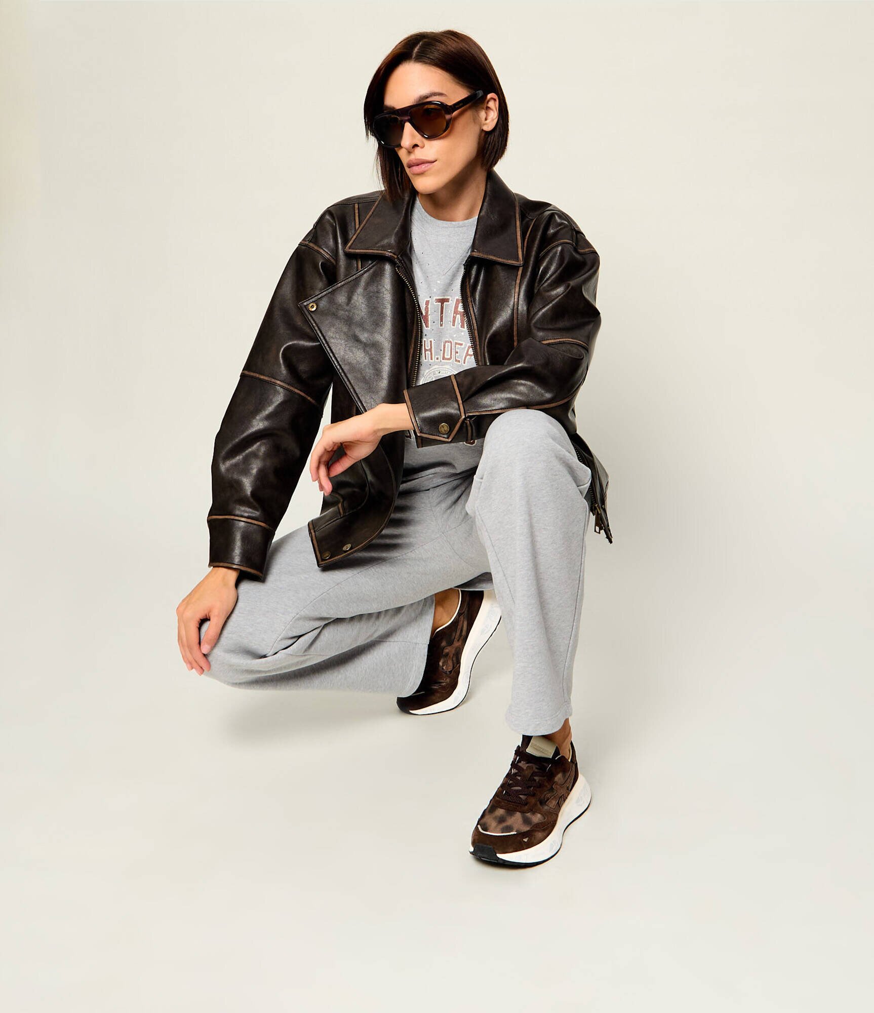 Premiata Sneakers Lauryn 8548 | piele întoarsă
