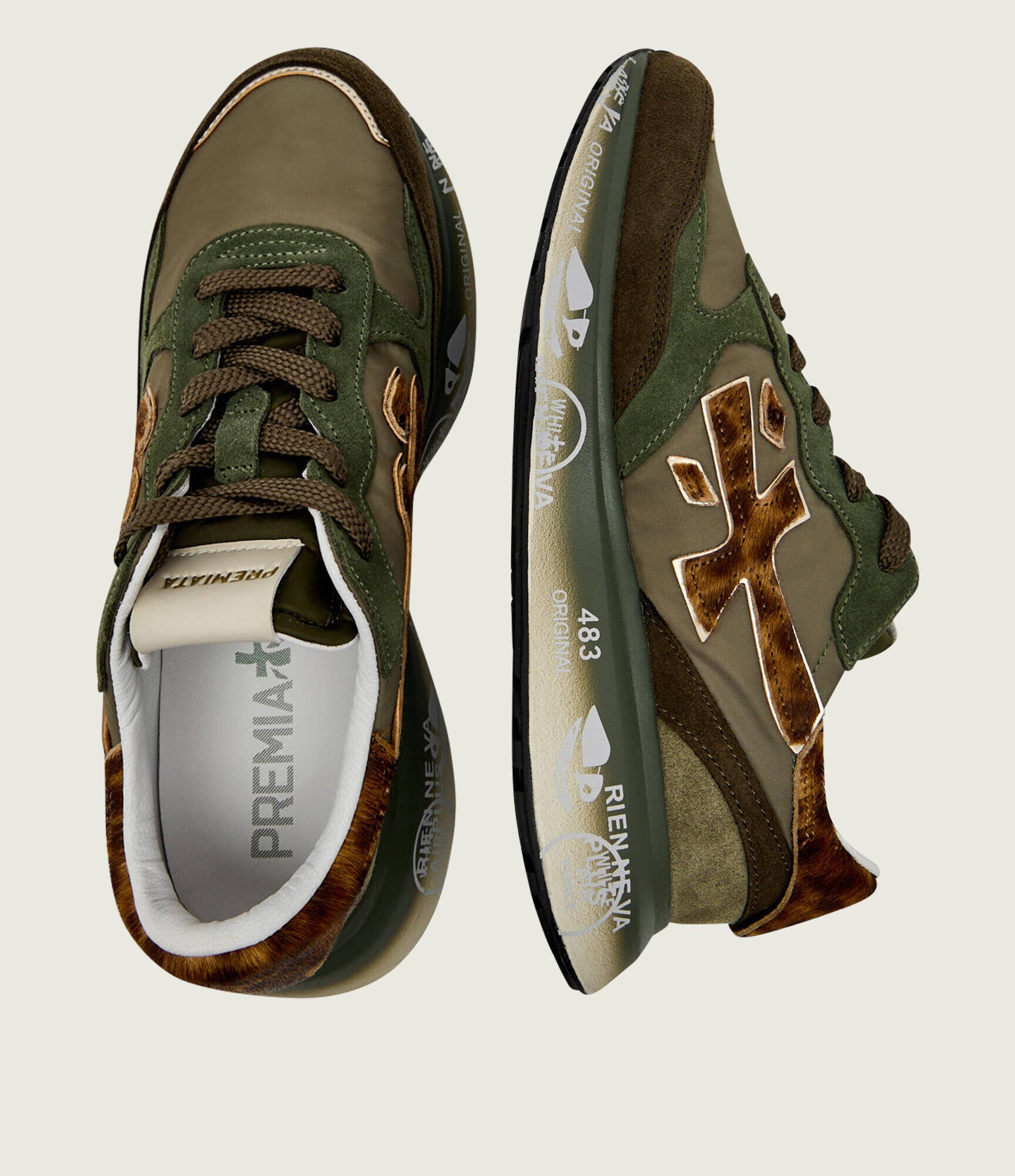 Premiata Sneakers LAURYN | piele întoarsă