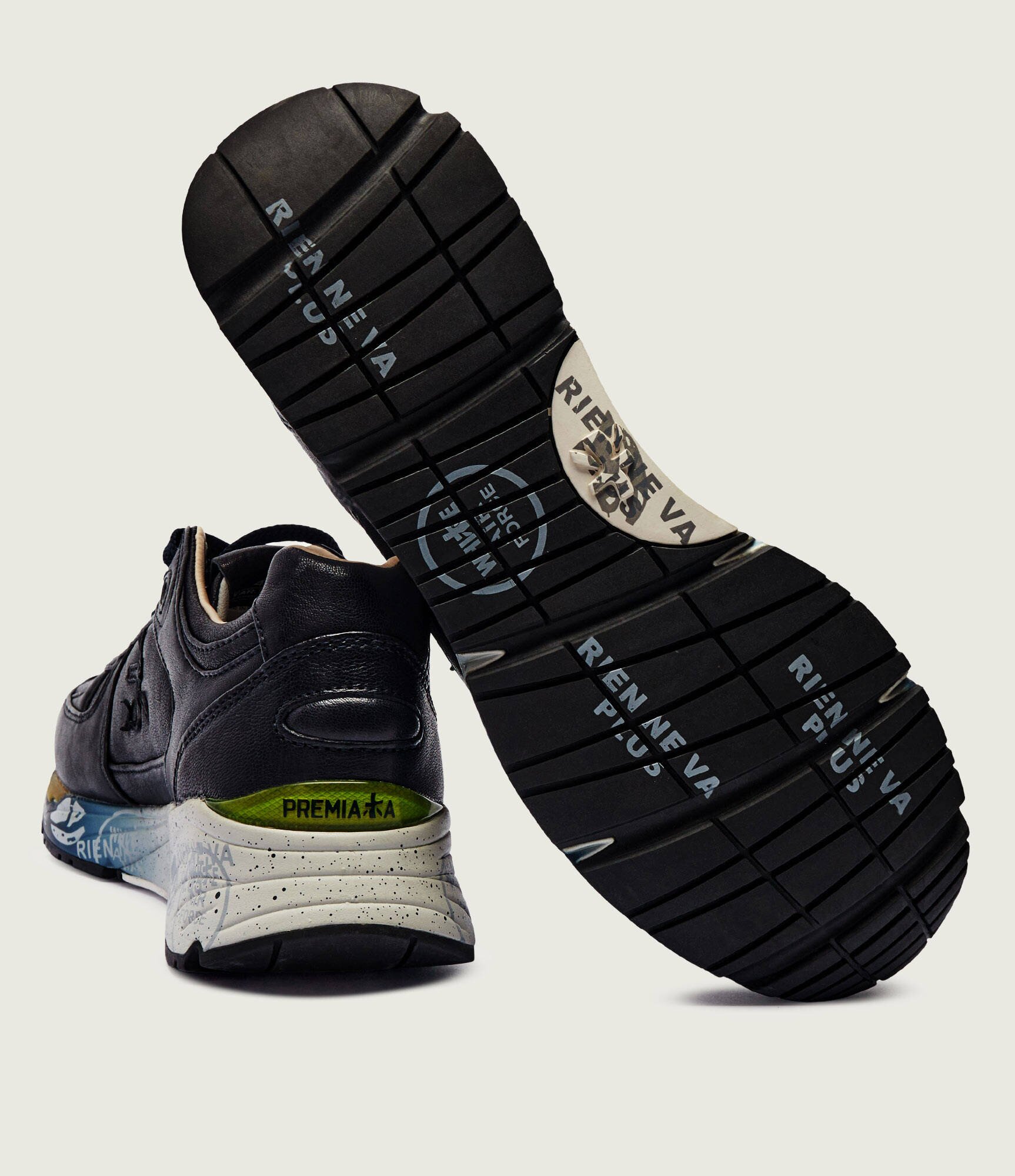 Premiata Sneakers MASEBOOT cu adaos de piele