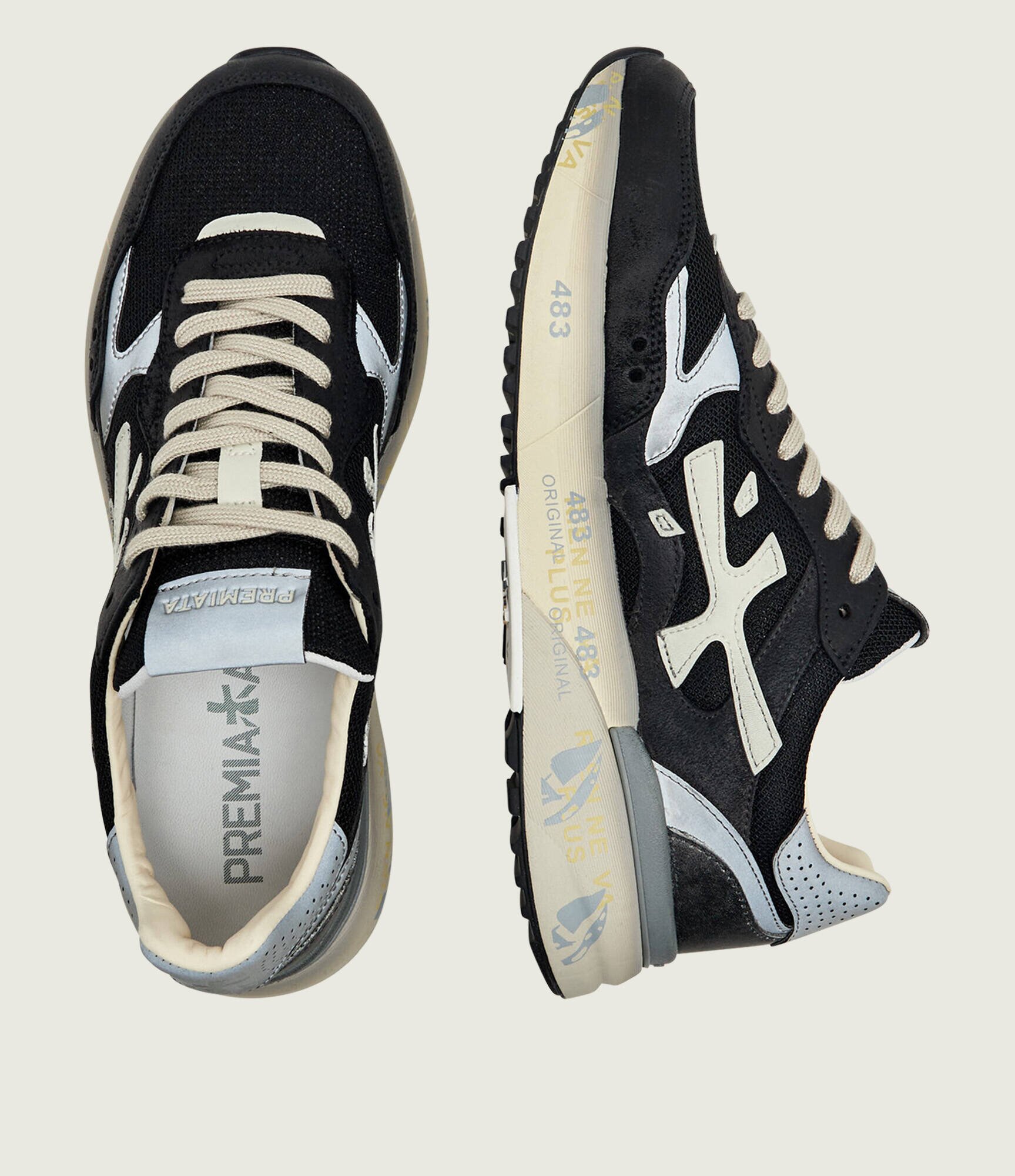 Premiata Sneakers Mick 0.1 | piele întoarsă cu adaos de piele