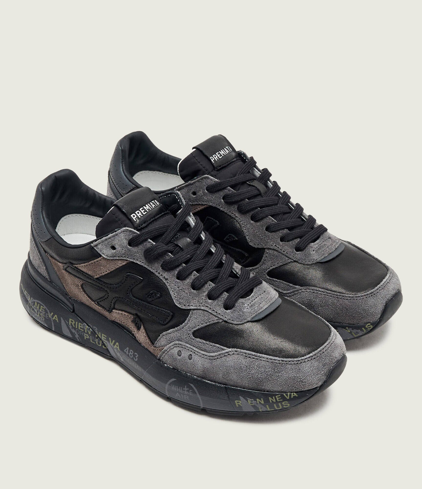Premiata Sneakers Mick 0.1 | piele întoarsă cu adaos de piele