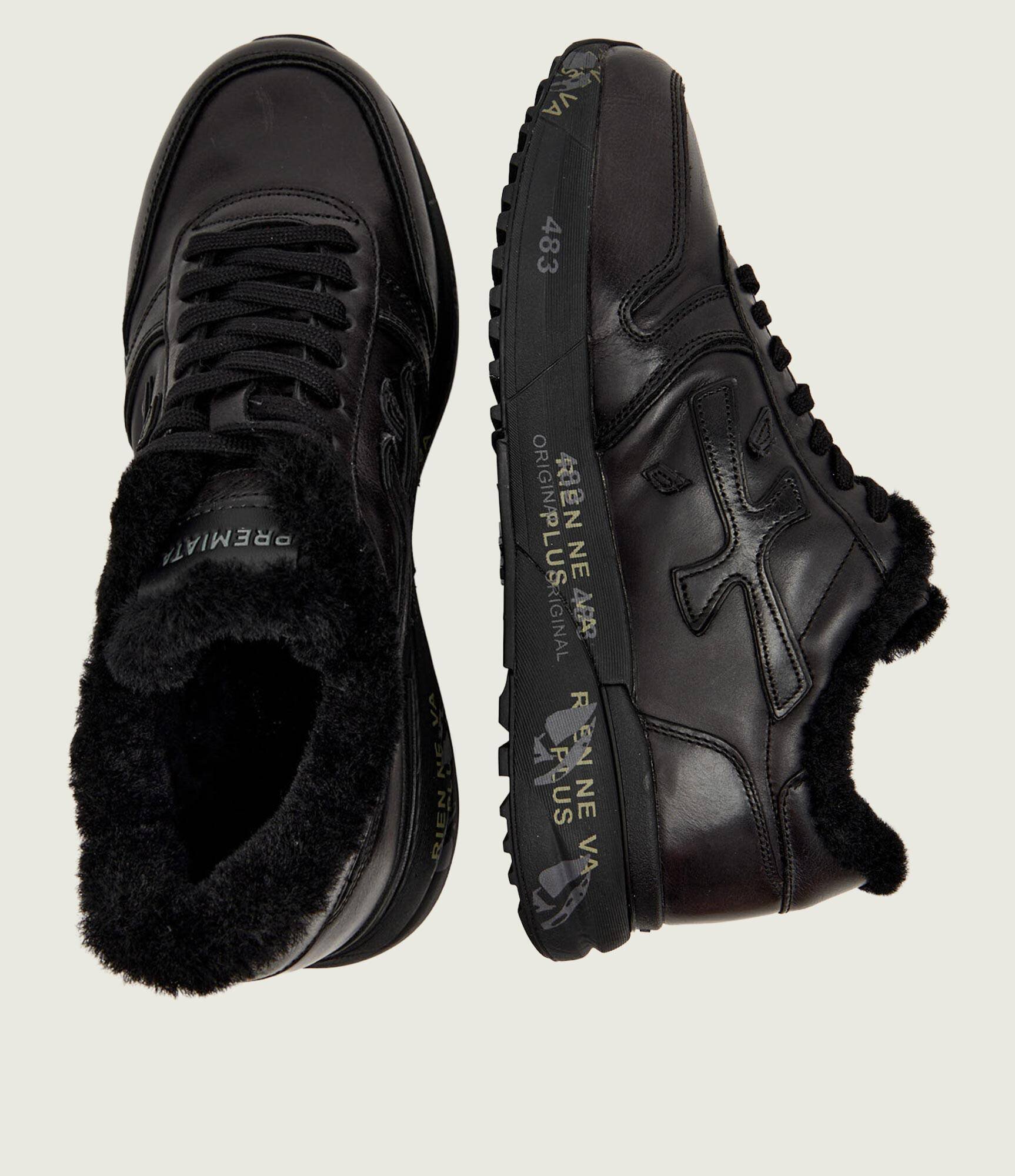 Premiata Sneakers MICK 1453 cu adaos de lână | shearling
