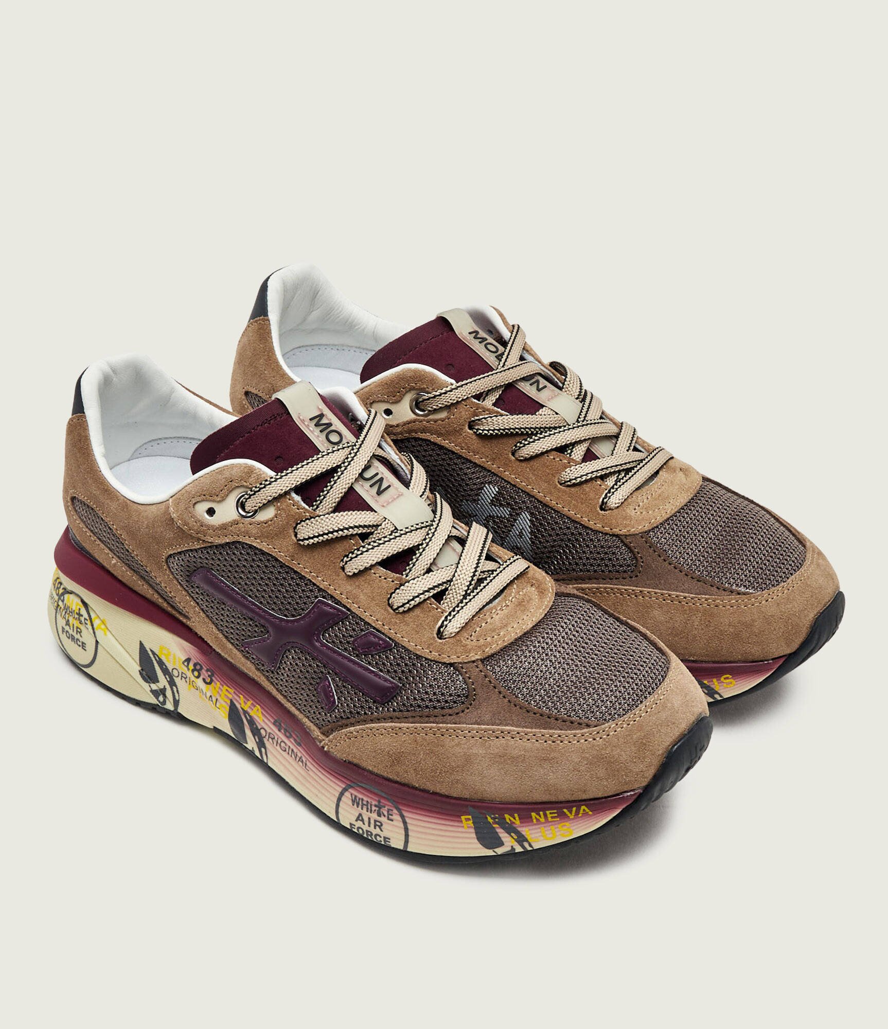 Premiata Sneakers Moerun | piele întoarsă