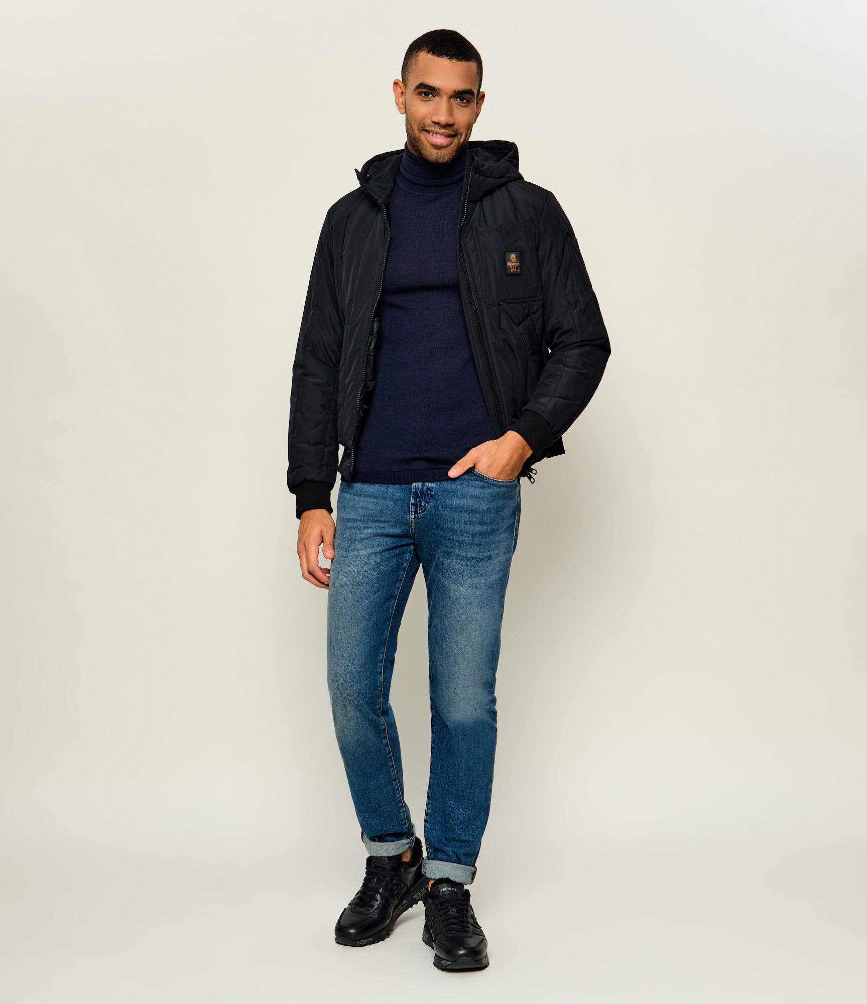 Premiata Teniși din piele Lander | shearling cu adaos de lână