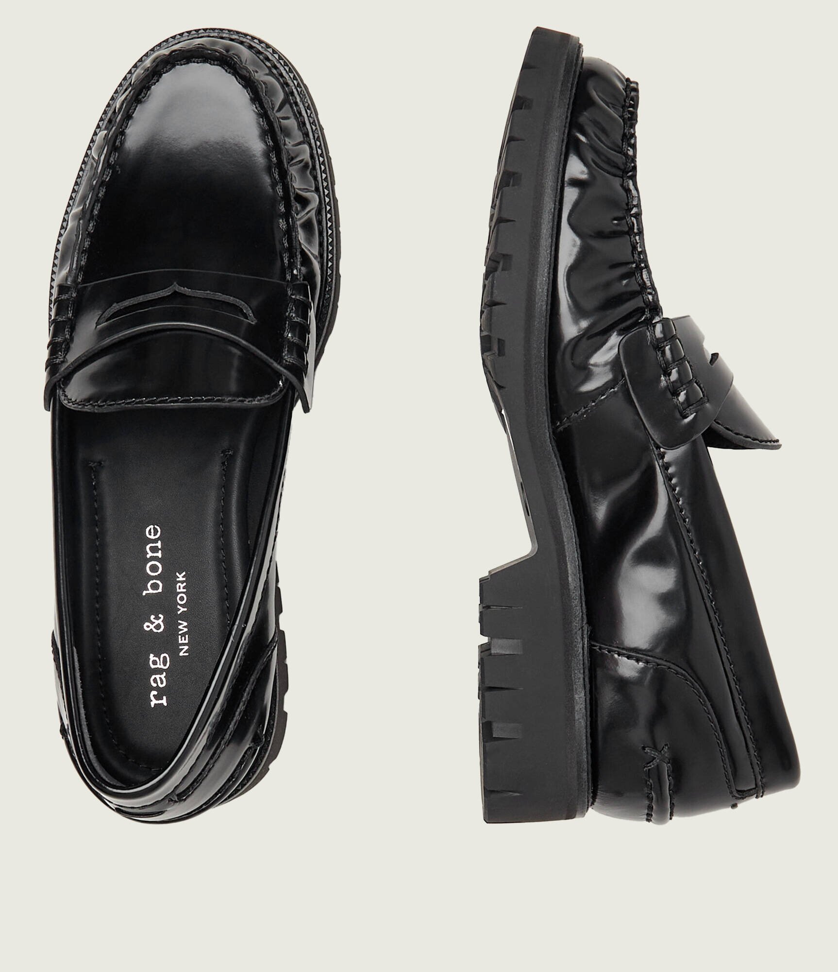 Rag&Bone De piele pantofi loafer COREY