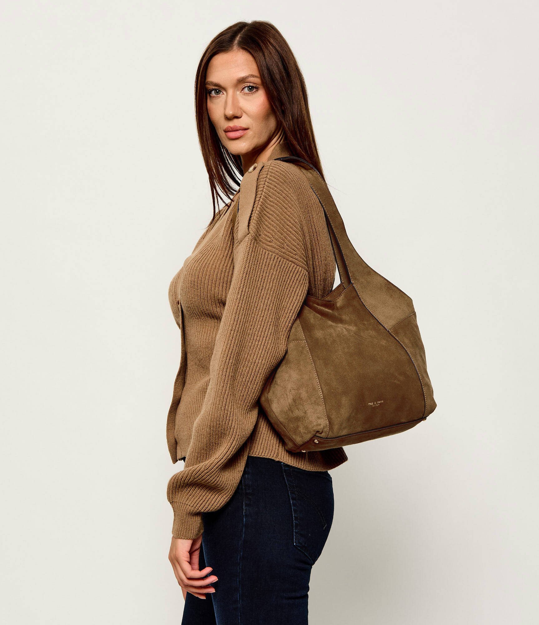 Rag&Bone Geantă shopper Brayton | piele întoarsă