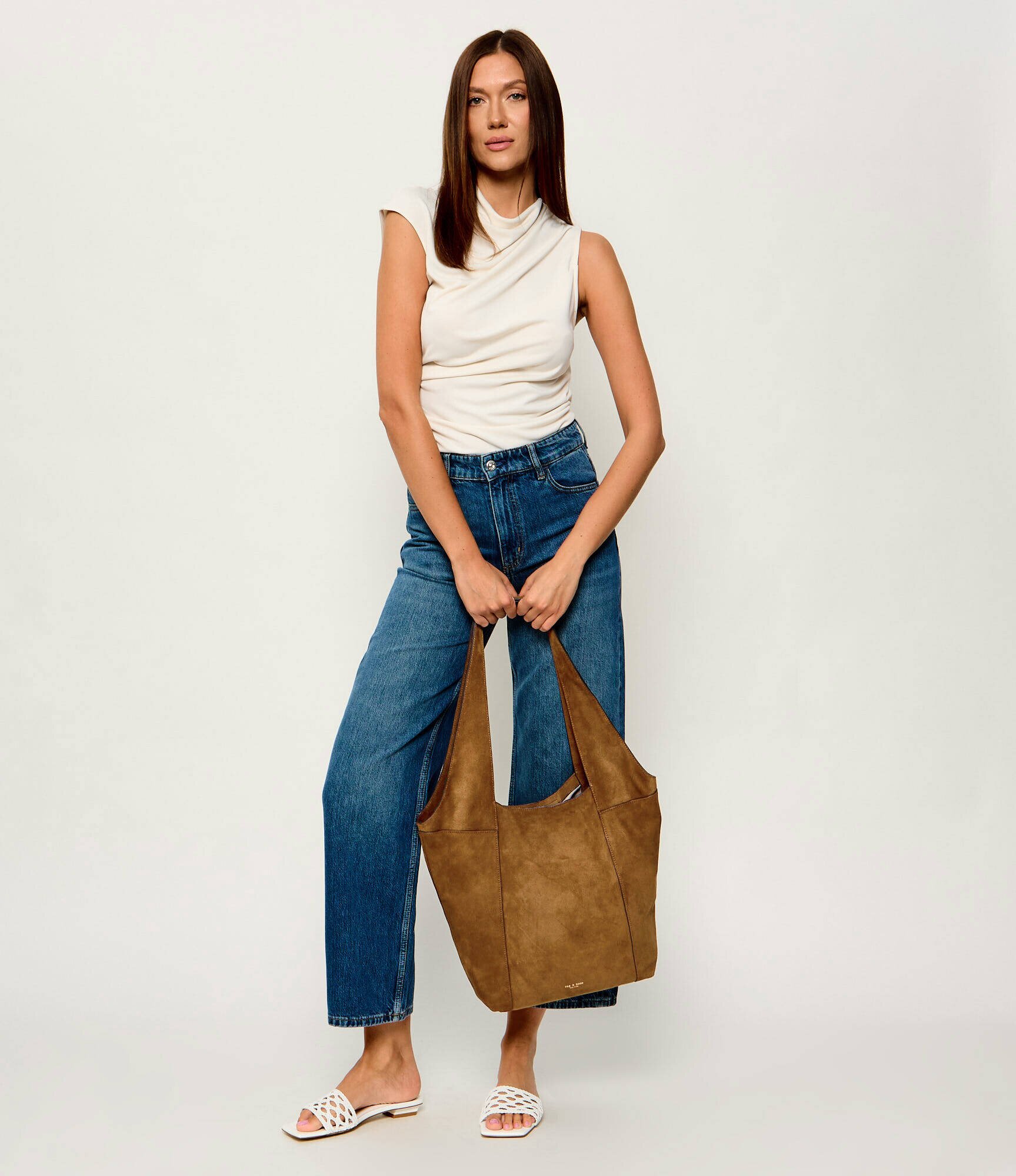 Rag&Bone Hobo Brayton | piele întoarsă