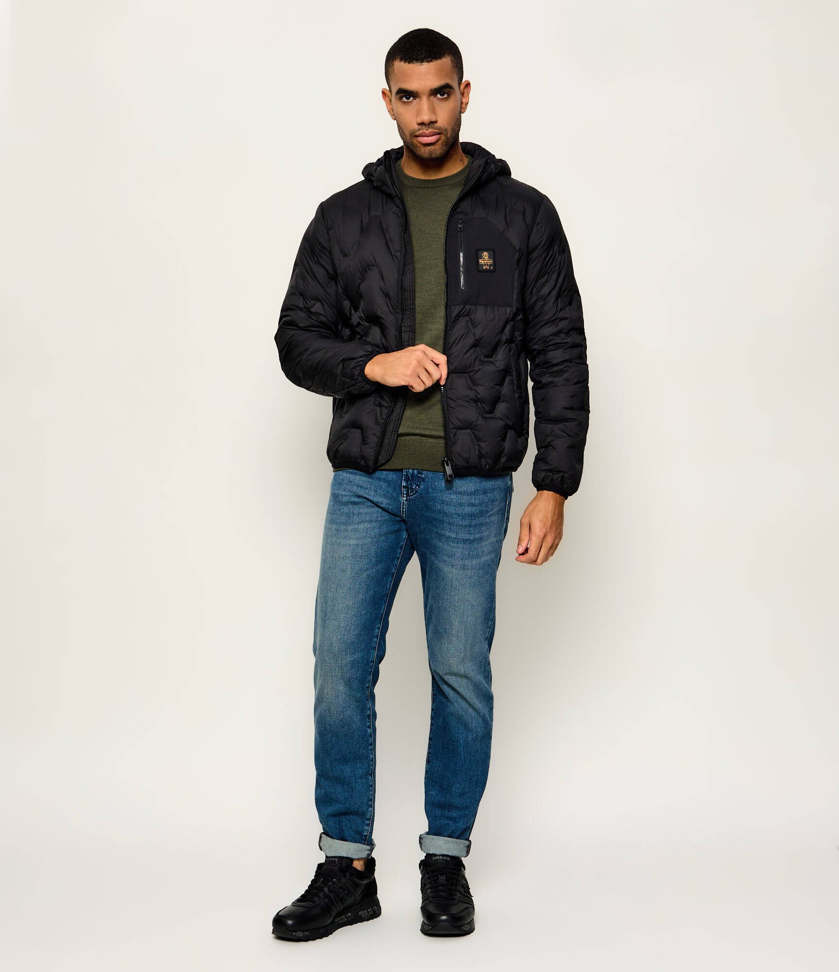 RefrigiWear Geacă de puf Graphite | regular fit